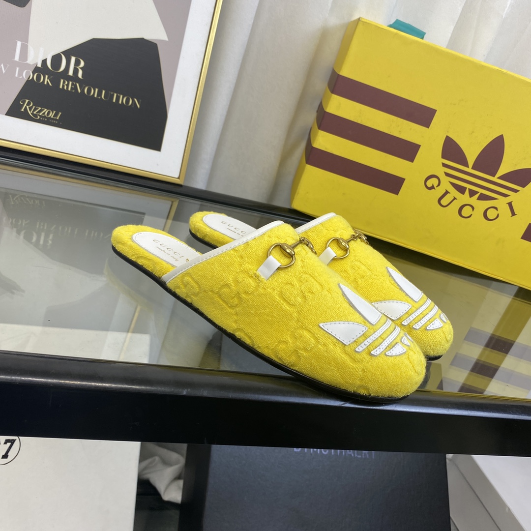 Women G*ucci A*didas Slippers Maikesneakers