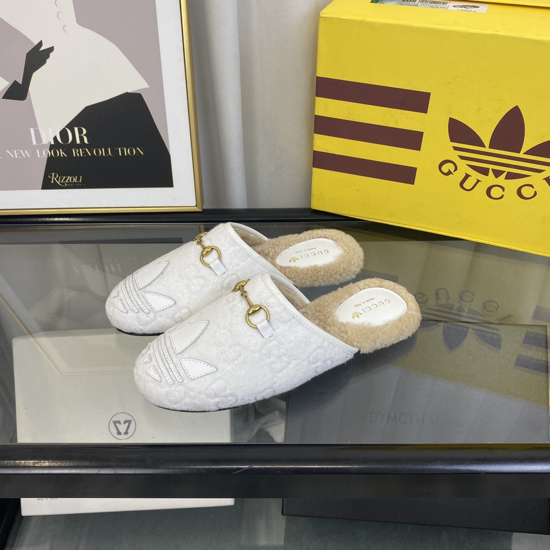 Women G*ucci A*didas Slippers Maikesneakers