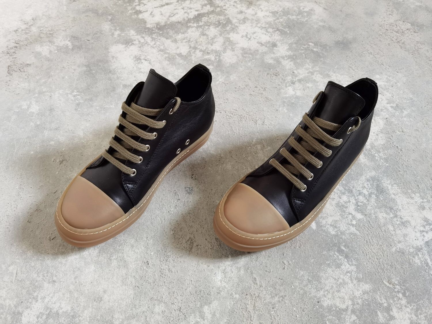 Men Women R*ick O*wens Top Sneaker