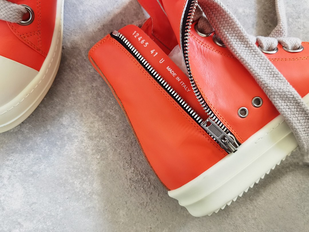 Men Women R*ick O*wens Top Sneaker