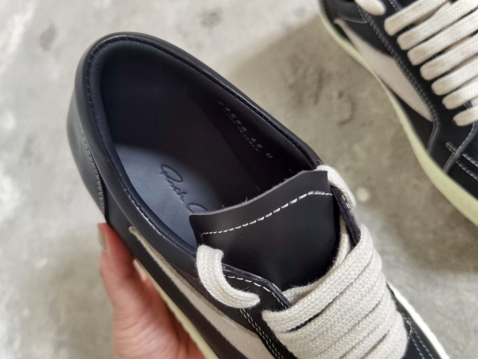 Men Women R*ick O*wens Top Sneaker