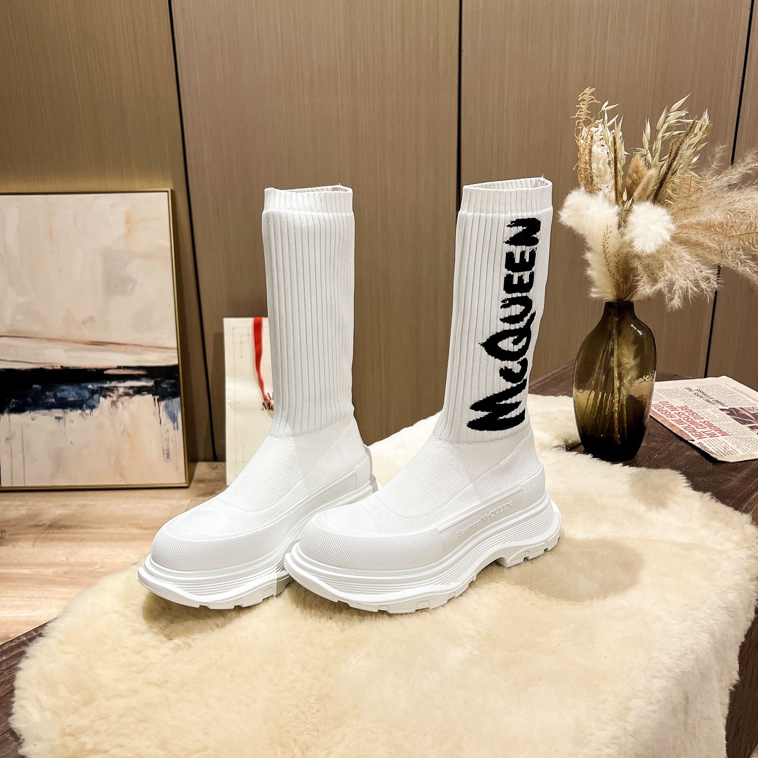 A*exander M*queen boots