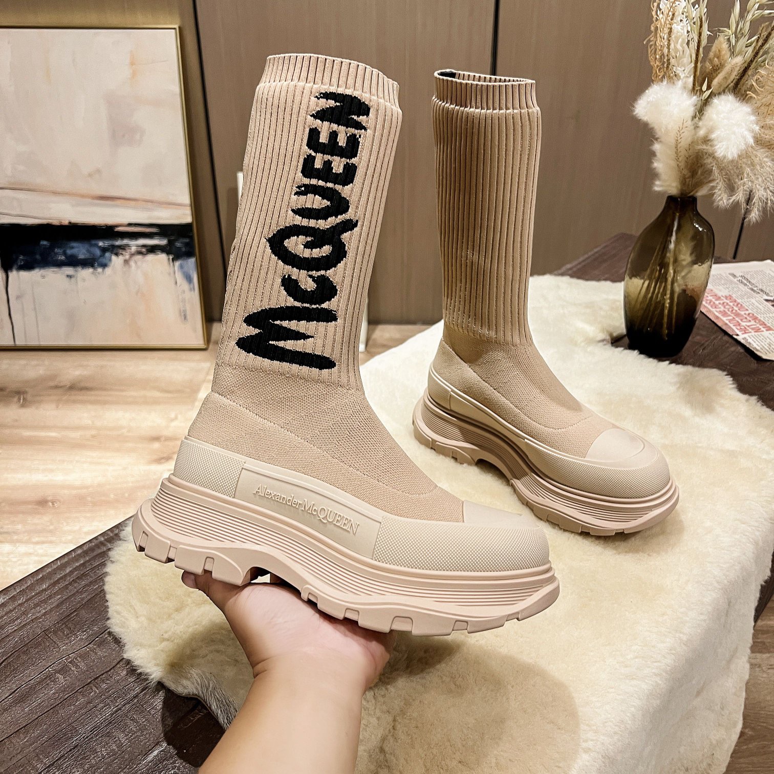 A*exander M*queen boots