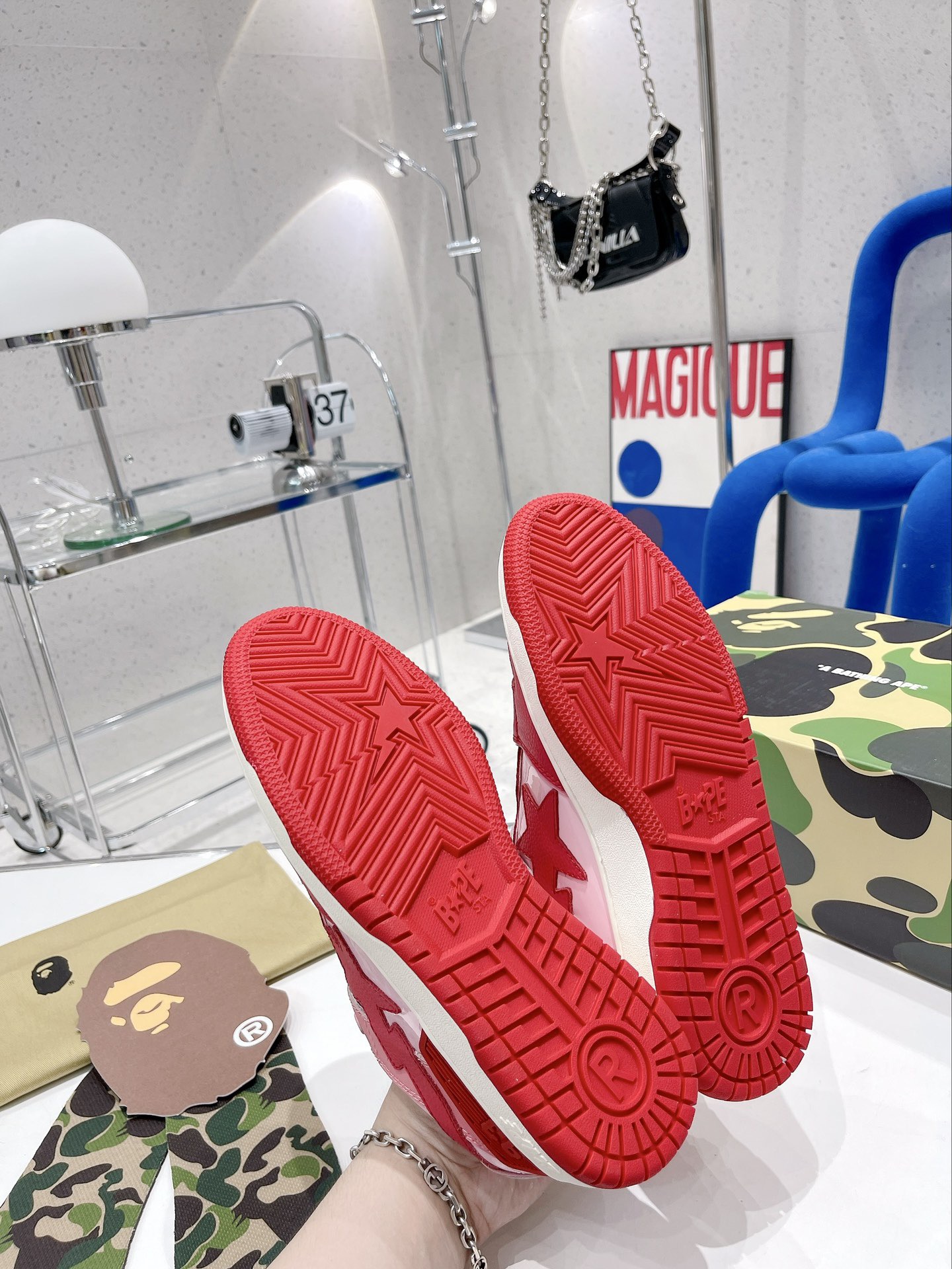 Men Women B*ape sta to low Top Sneaker