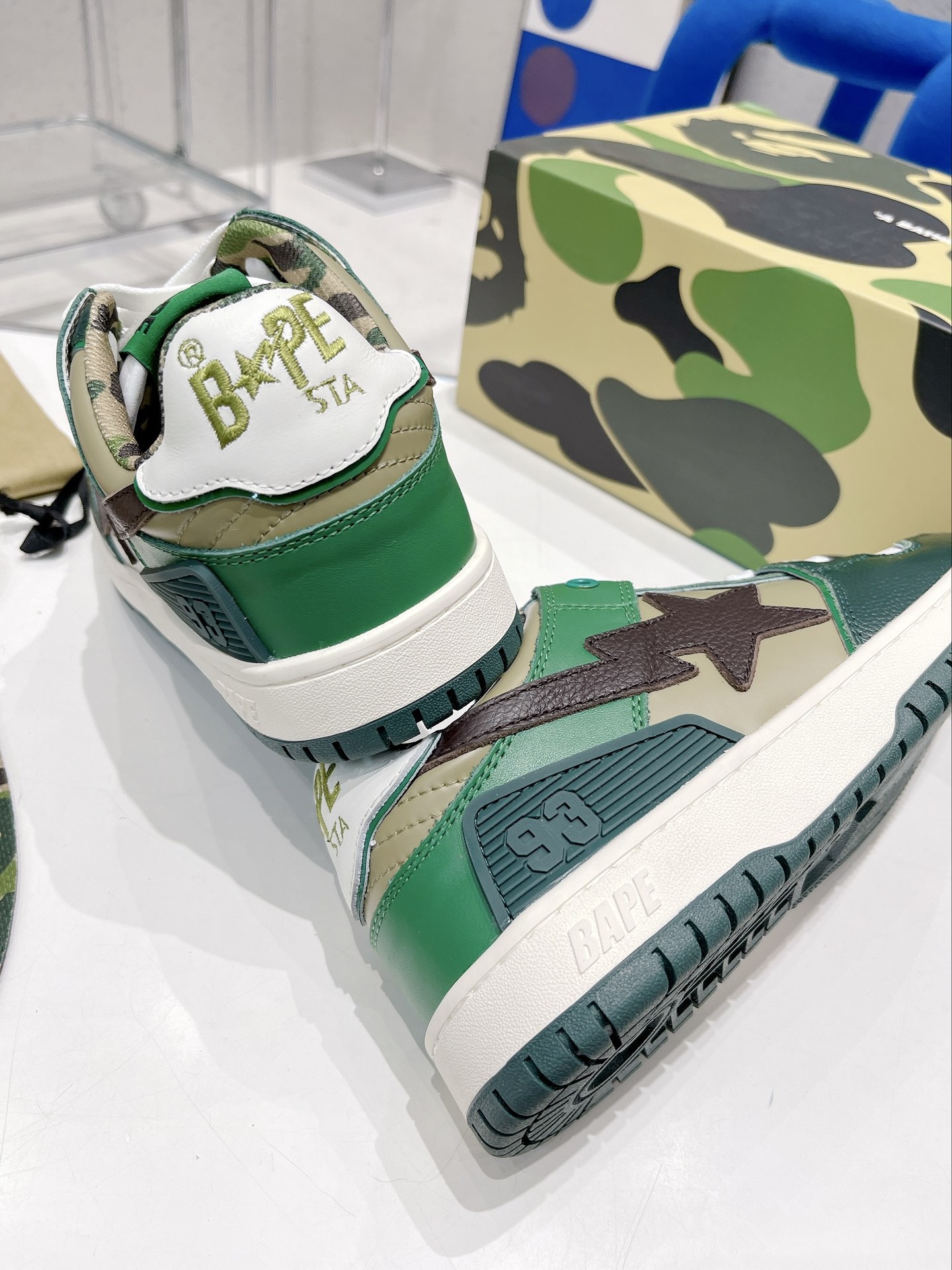 Men Women B*ape sta to low Top Sneaker