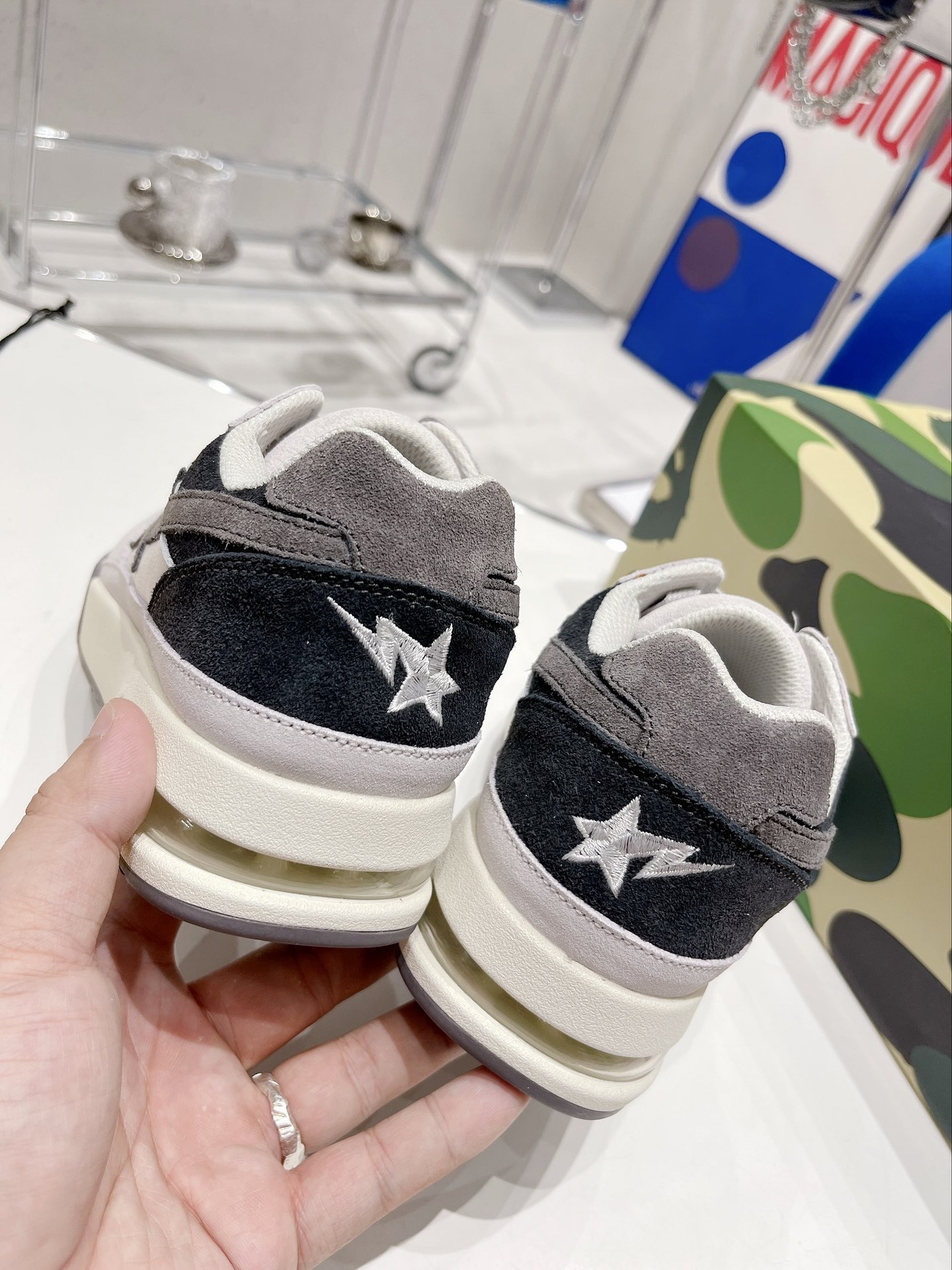 Men Women B*ape Top Sneaker