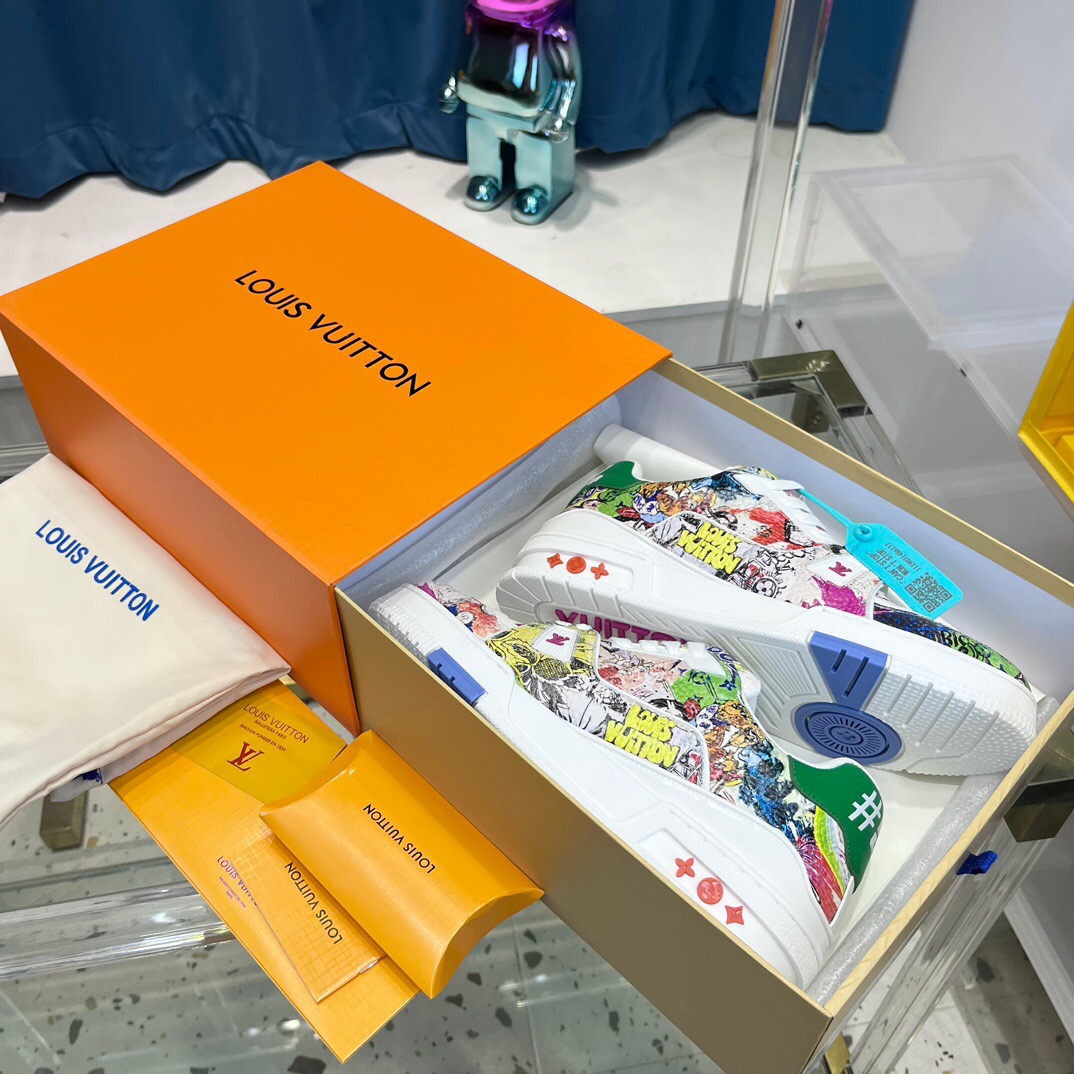 Men Women L*ouis V*uitton Top Sneaker Maikesneakers