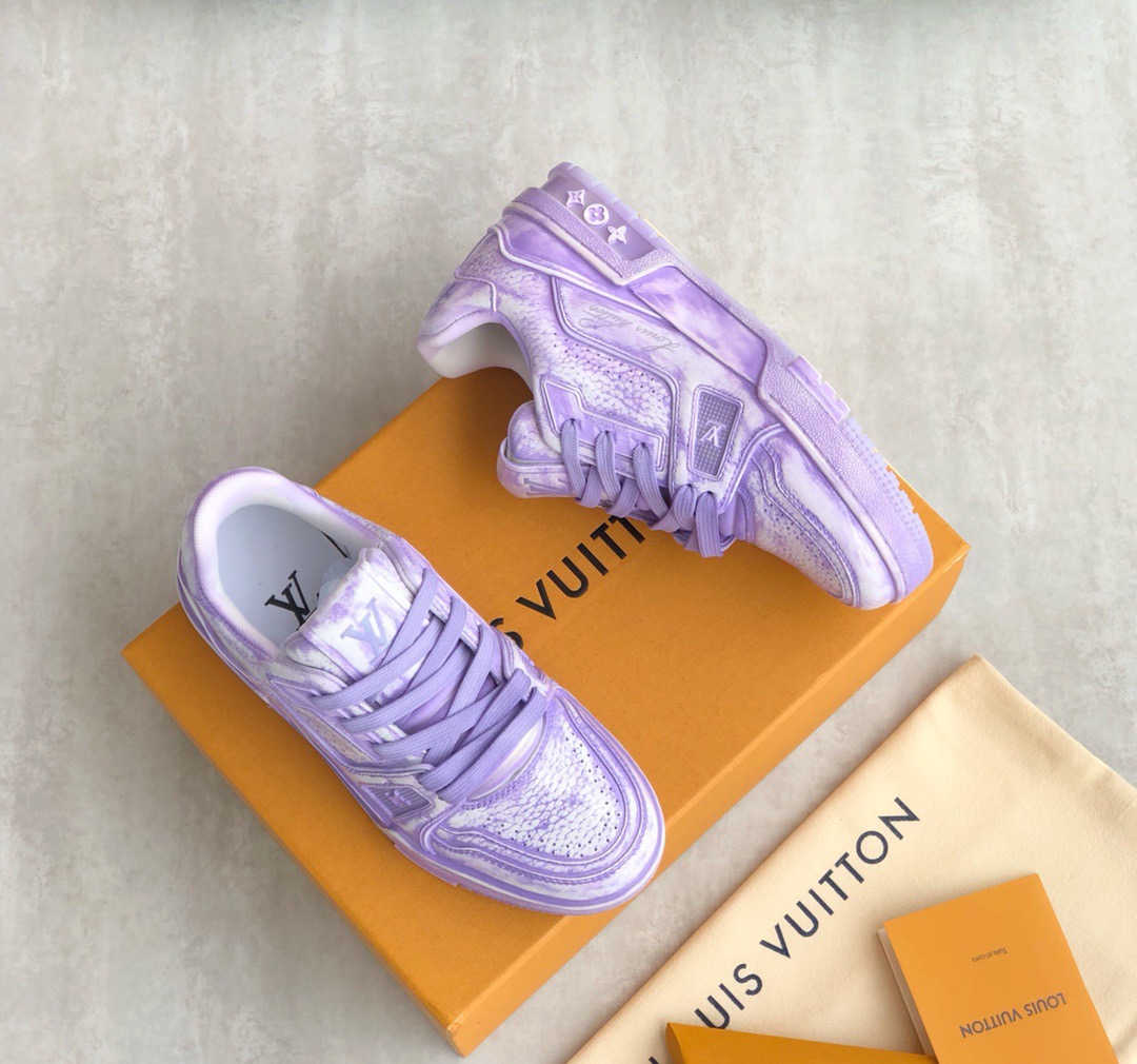 Women L*ouis V*uitton Top Sneaker Maikesneakers