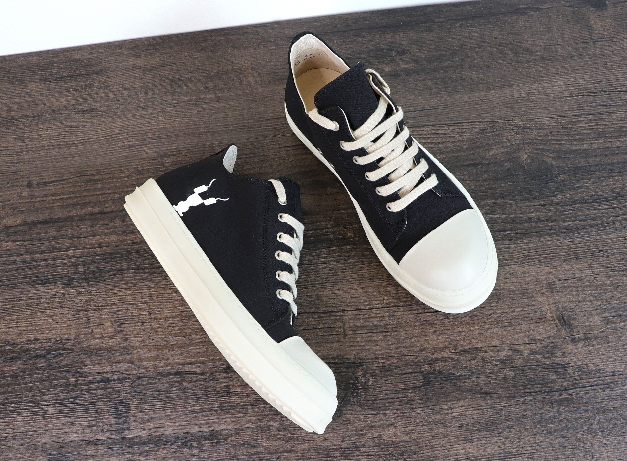 Men Women R*ick O*wens Top Sneaker