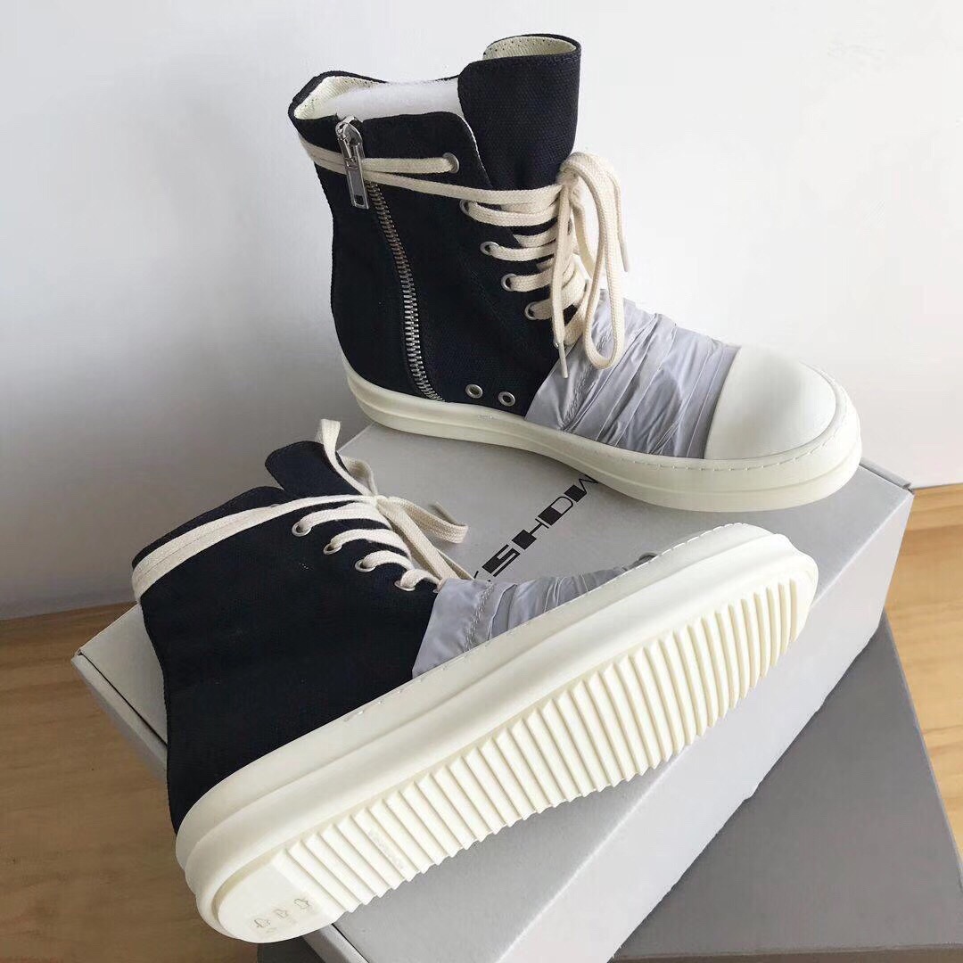 Men Women R*ick O*wens Top Sneaker