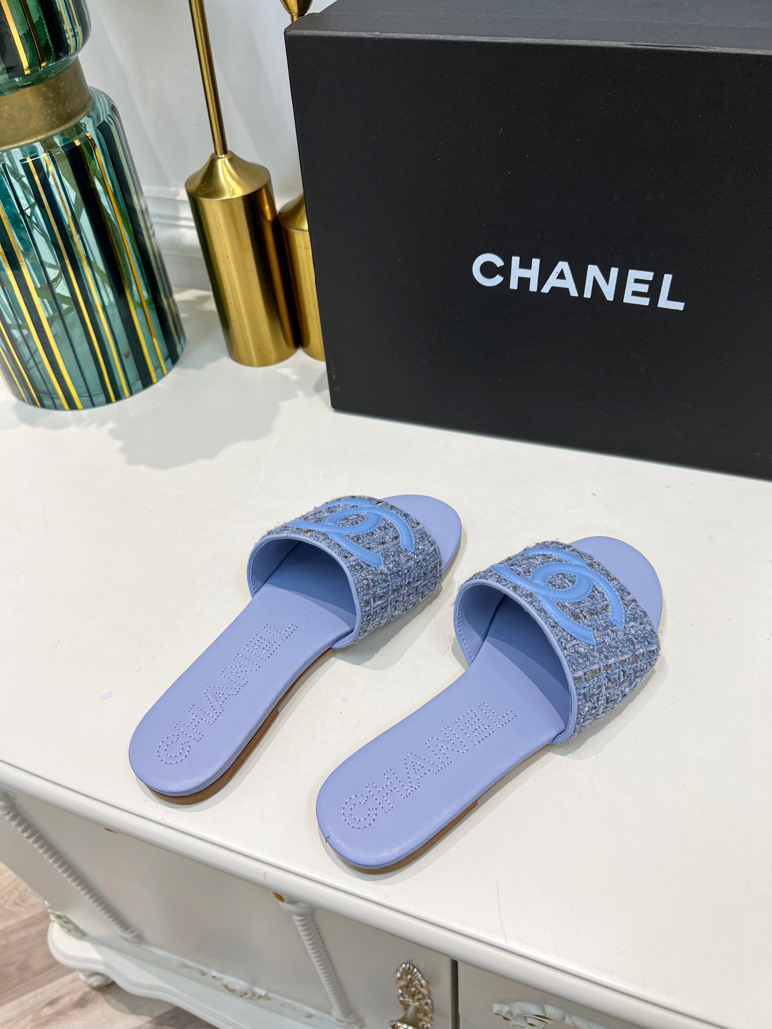 Women C*hanel Top Sandals