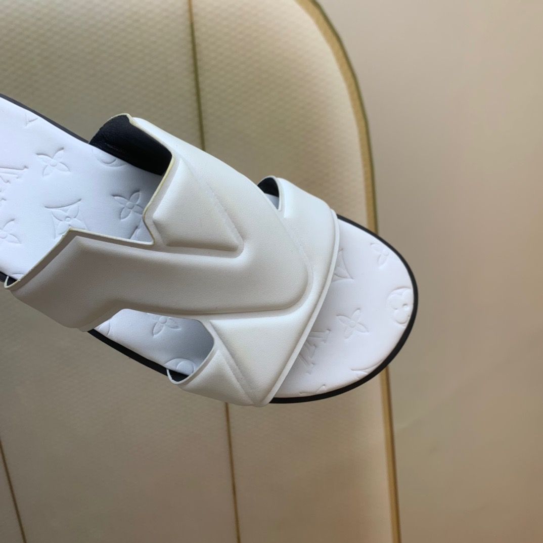 Men L*ouis V*uitton Top Slippers