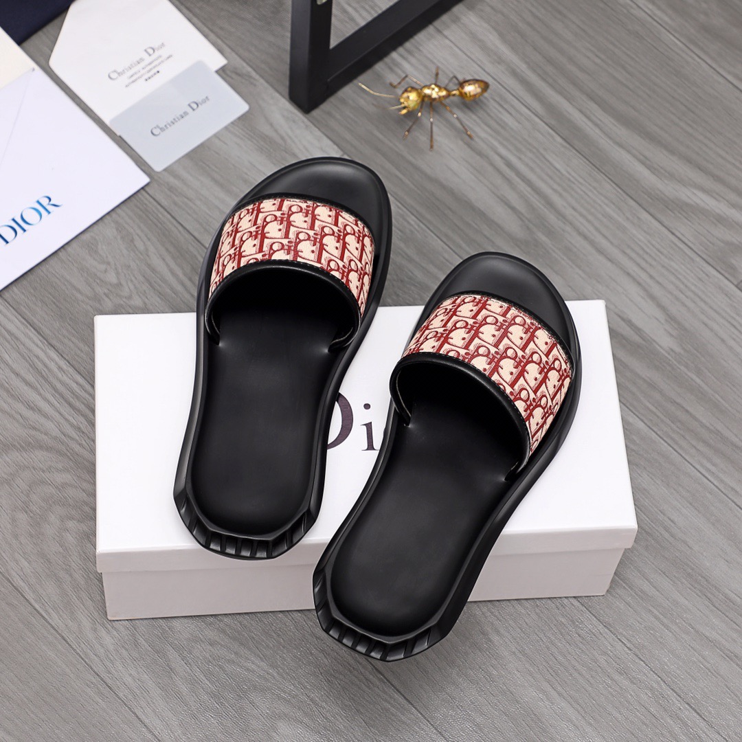 Men D*ior Top Quality slippers