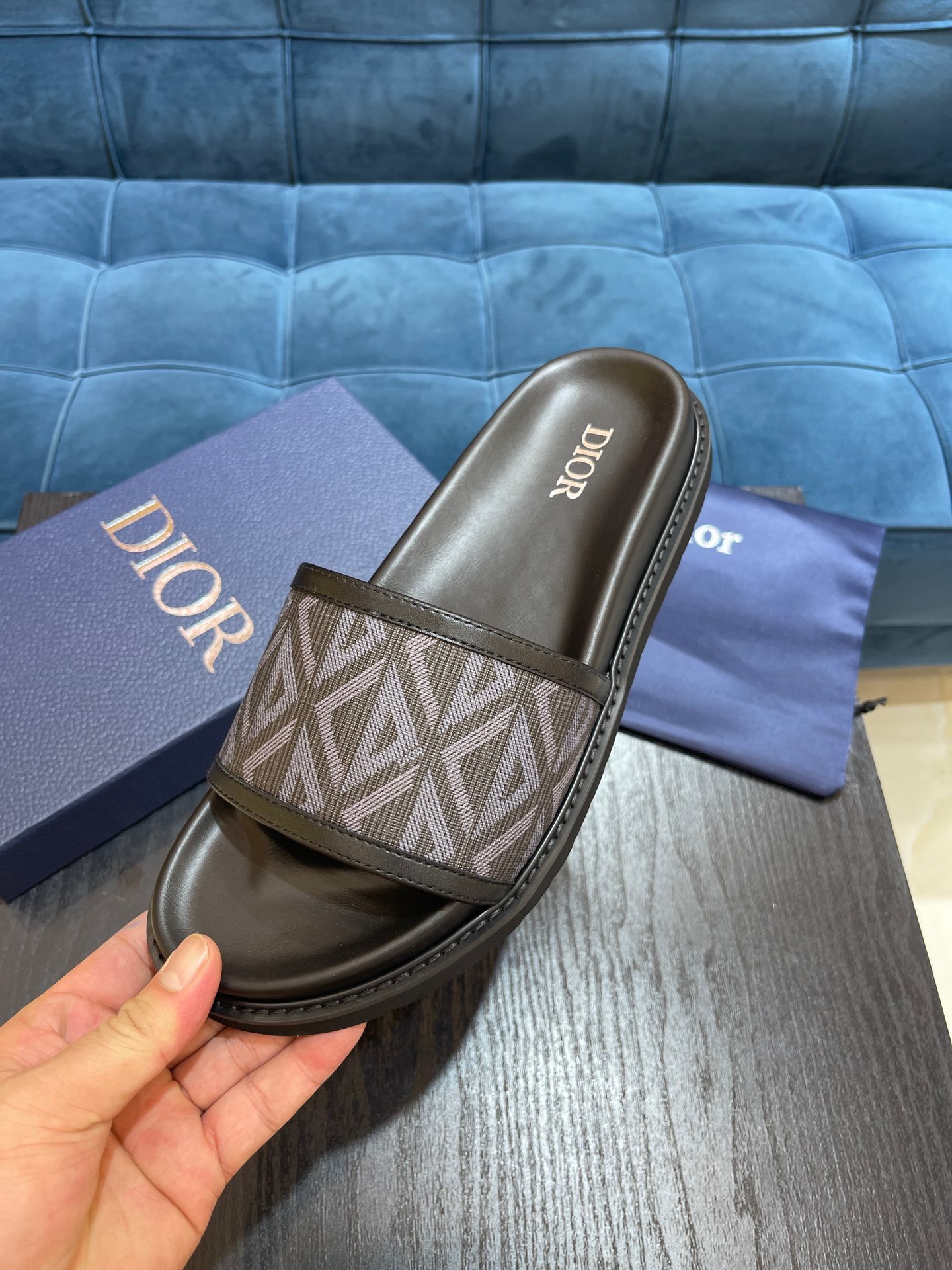 Men D*ior Top Quality slippers
