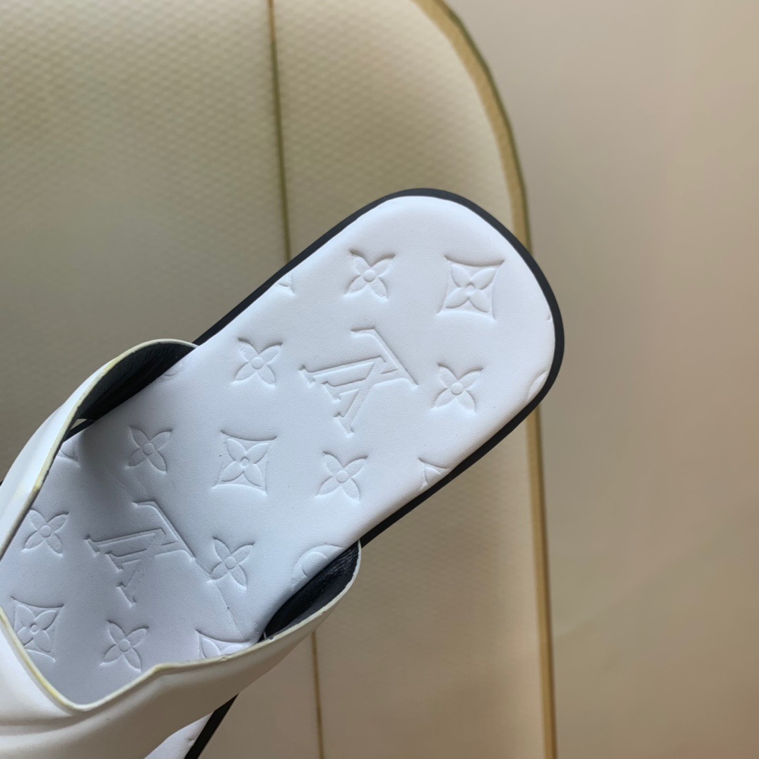 Men L*ouis V*uitton Top Slippers