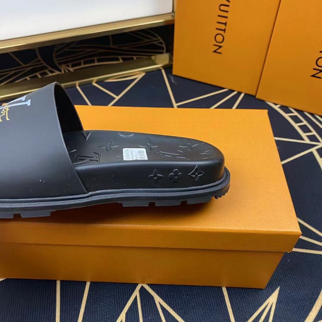 Men L*ouis V*uitton Top Slippers