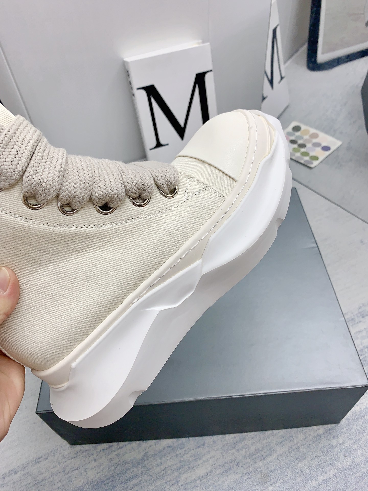 Women R*ick O*wens Top Sneaker