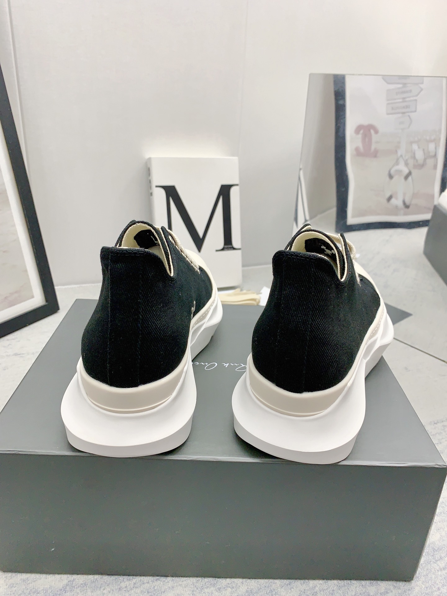 Men Women R*ick O*wens Top Sneaker