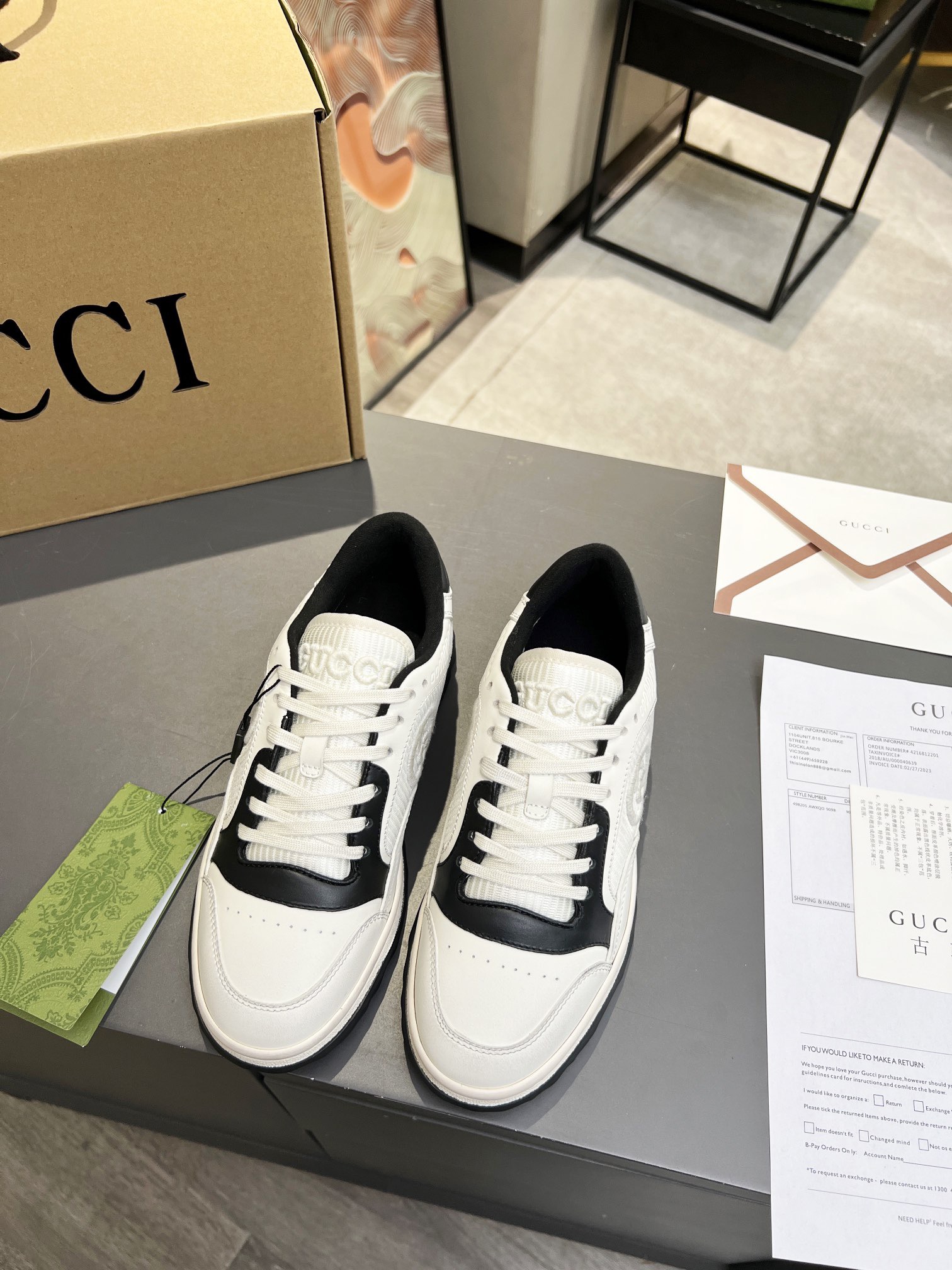 Men Women G*ucci Top Sneaker