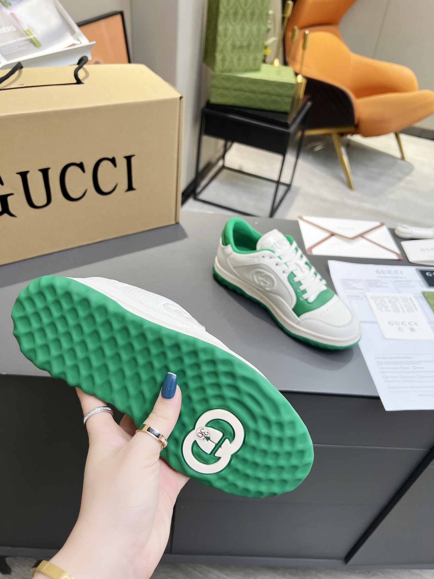 Men Women G*ucci Top Sneaker