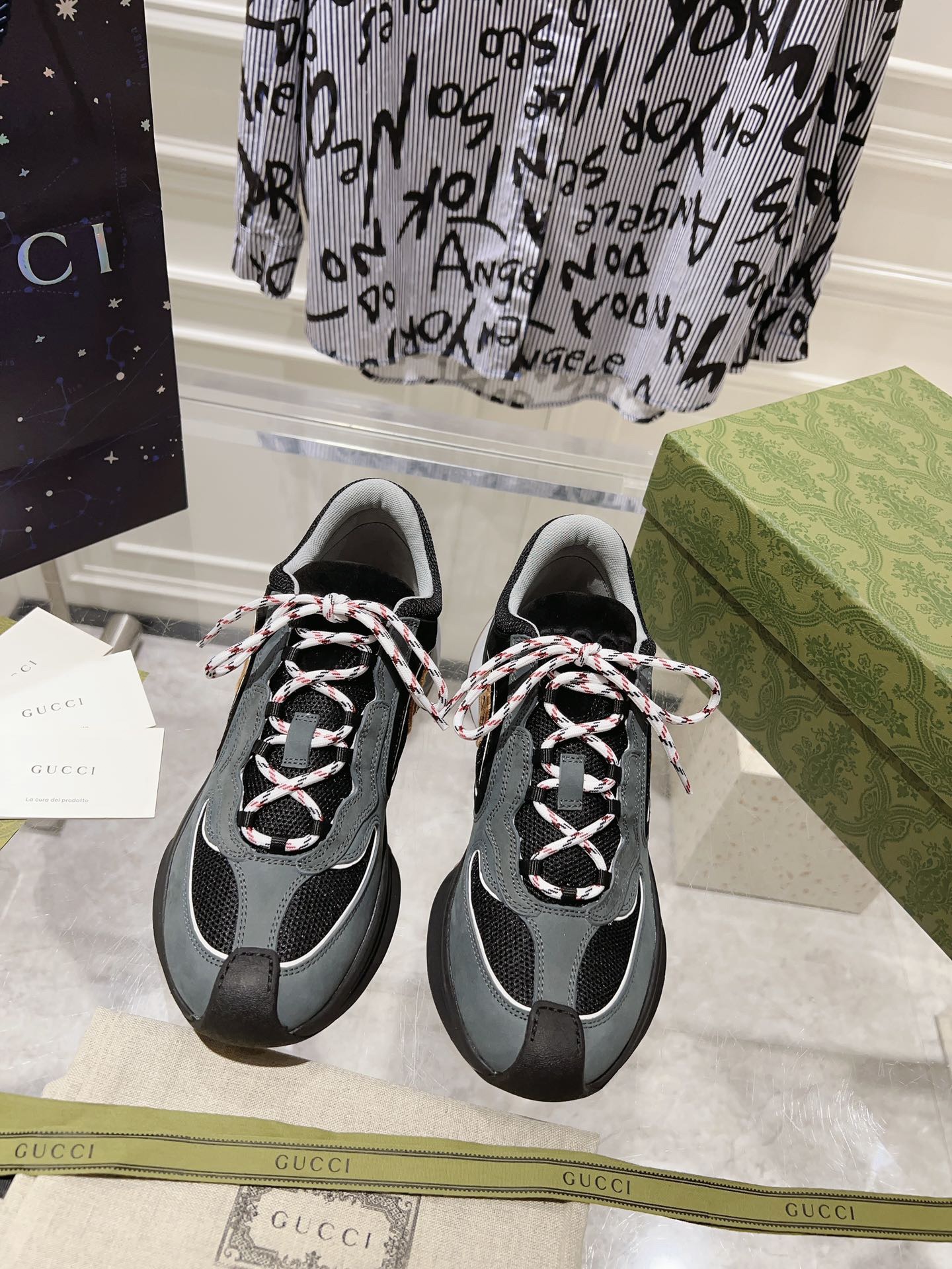 Men Women G*ucci Top Sneaker