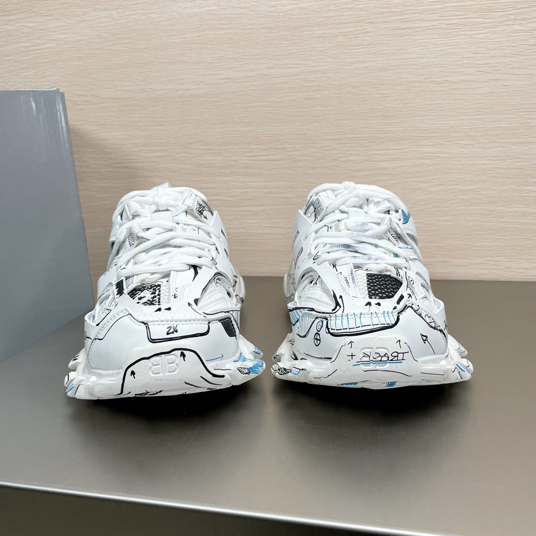 B*alenciaga Top Sneakers