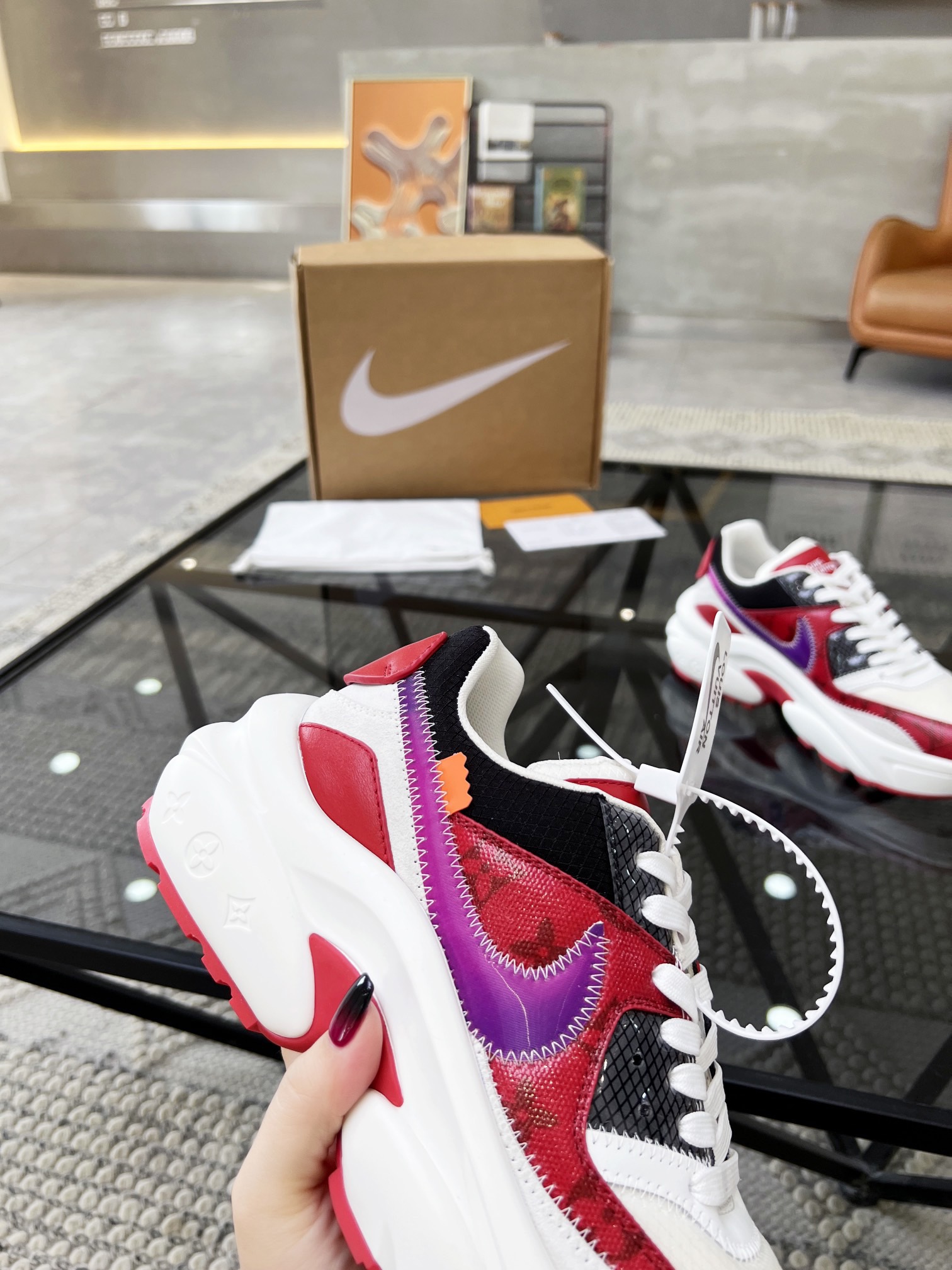 Men L*ouis V*uitton x NIKE Sneakers Maikesneakers