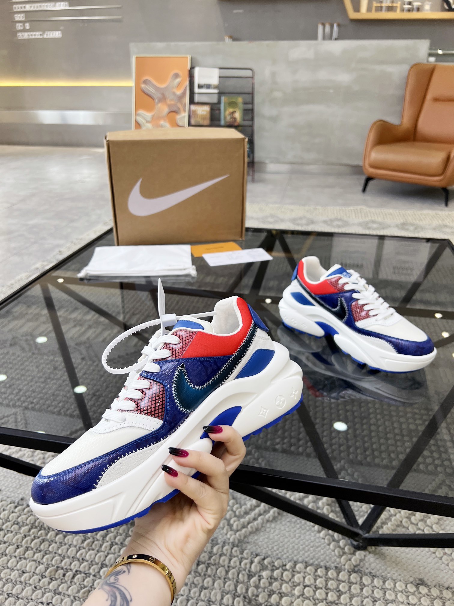 Men L*ouis V*uitton x NIKE Sneakers Maikesneakers