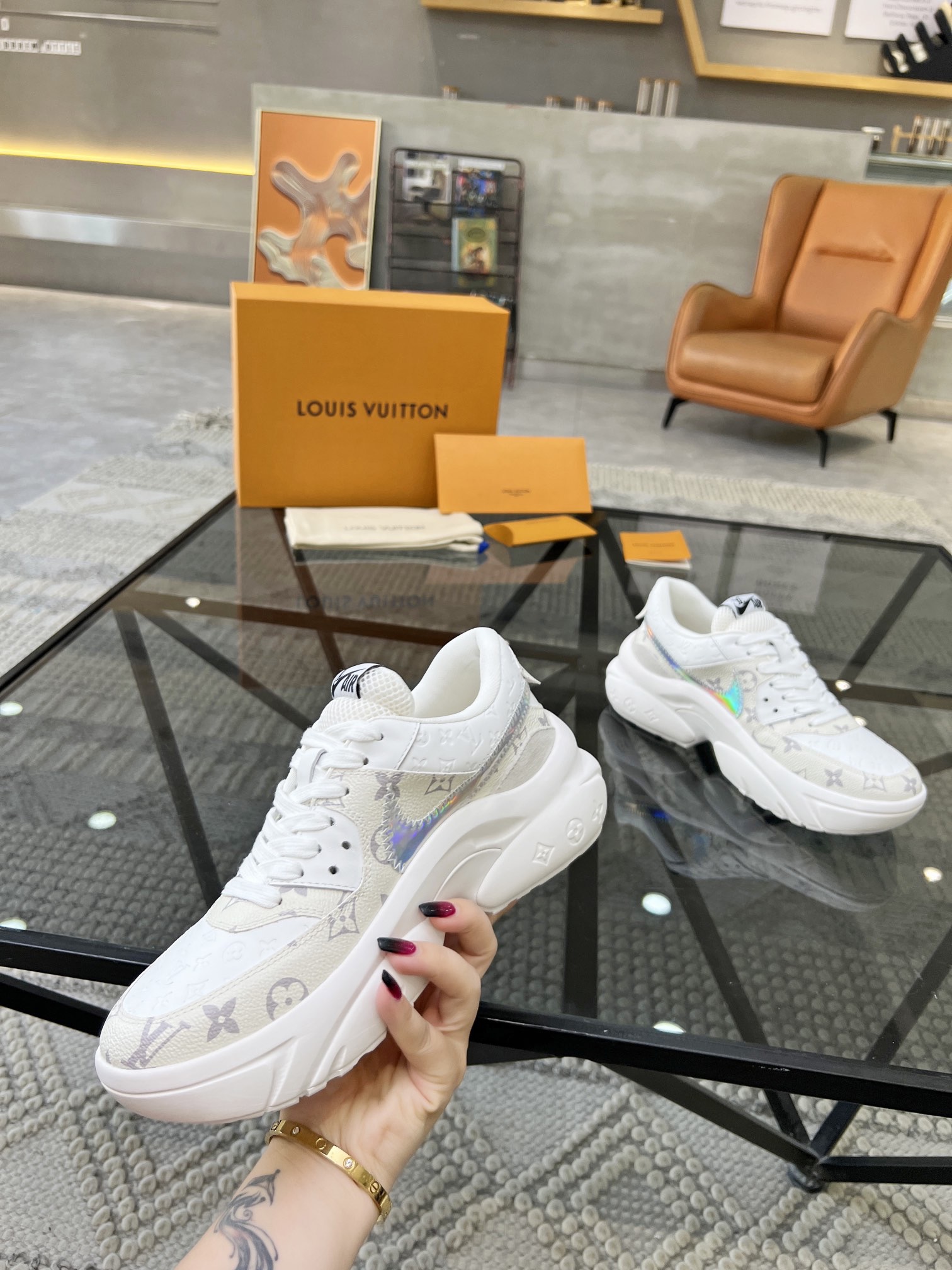 Men L*ouis V*uitton x NIKE Sneakers Maikesneakers