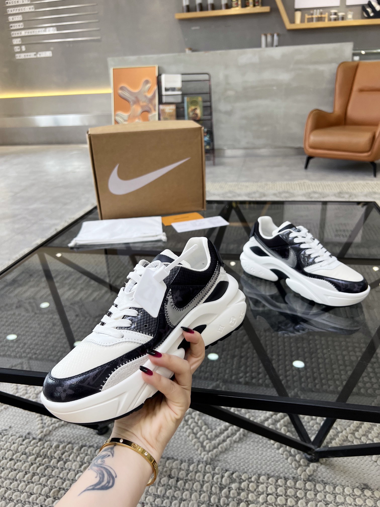 Men L*ouis V*uitton x NIKE Sneakers Maikesneakers