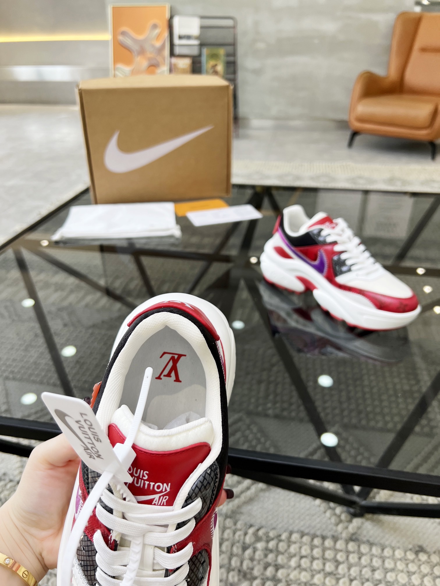 Men L*ouis V*uitton x NIKE Sneakers Maikesneakers