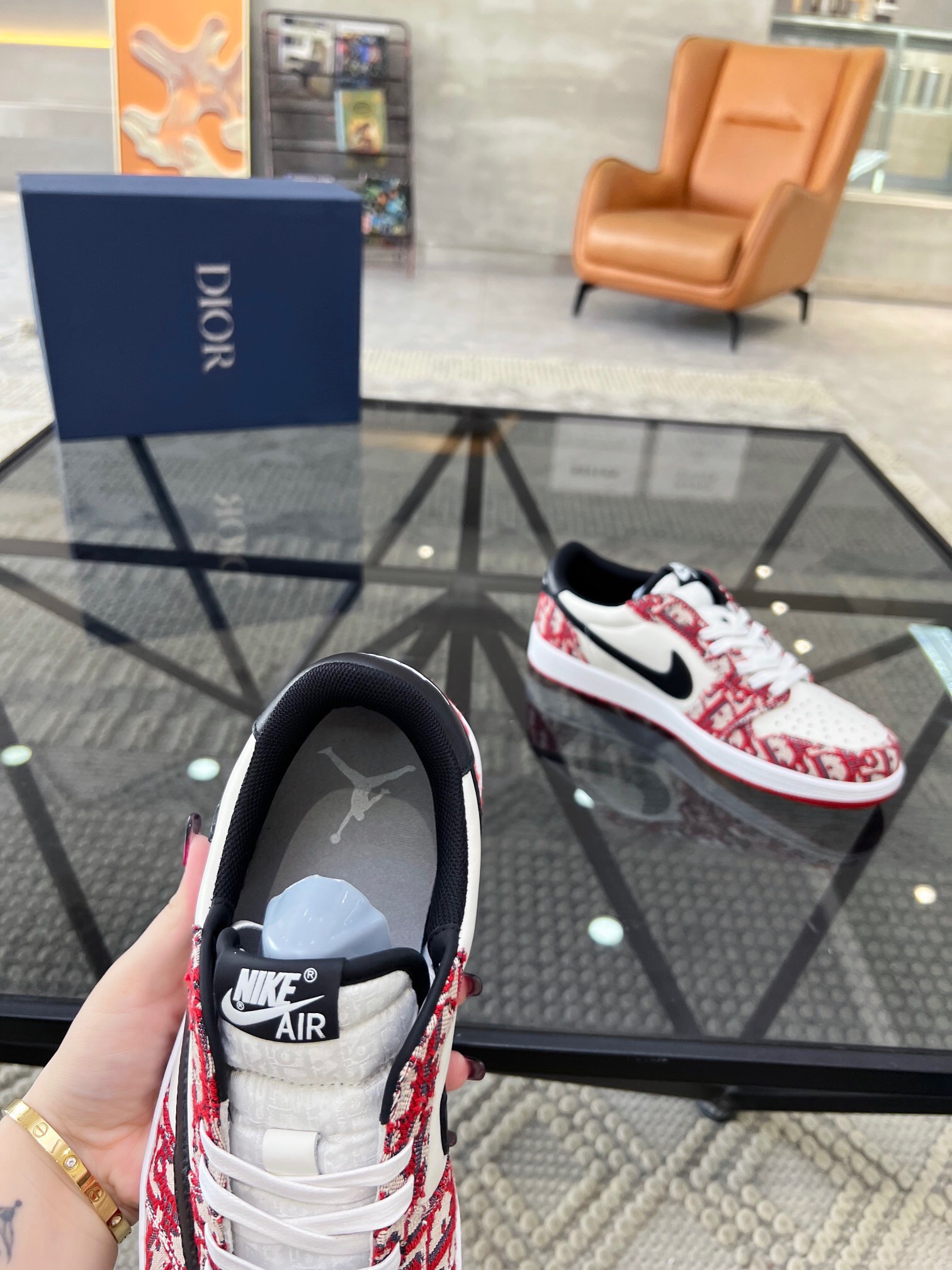 Men D*ior Top Sneakers