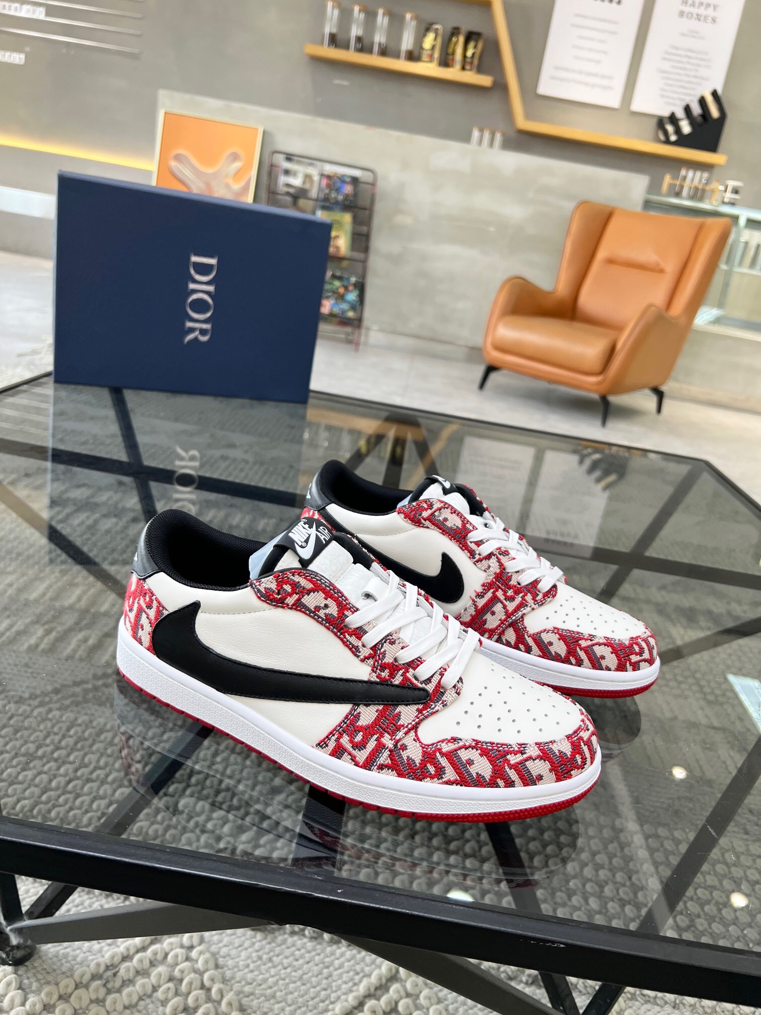 Men D*ior Top Sneakers