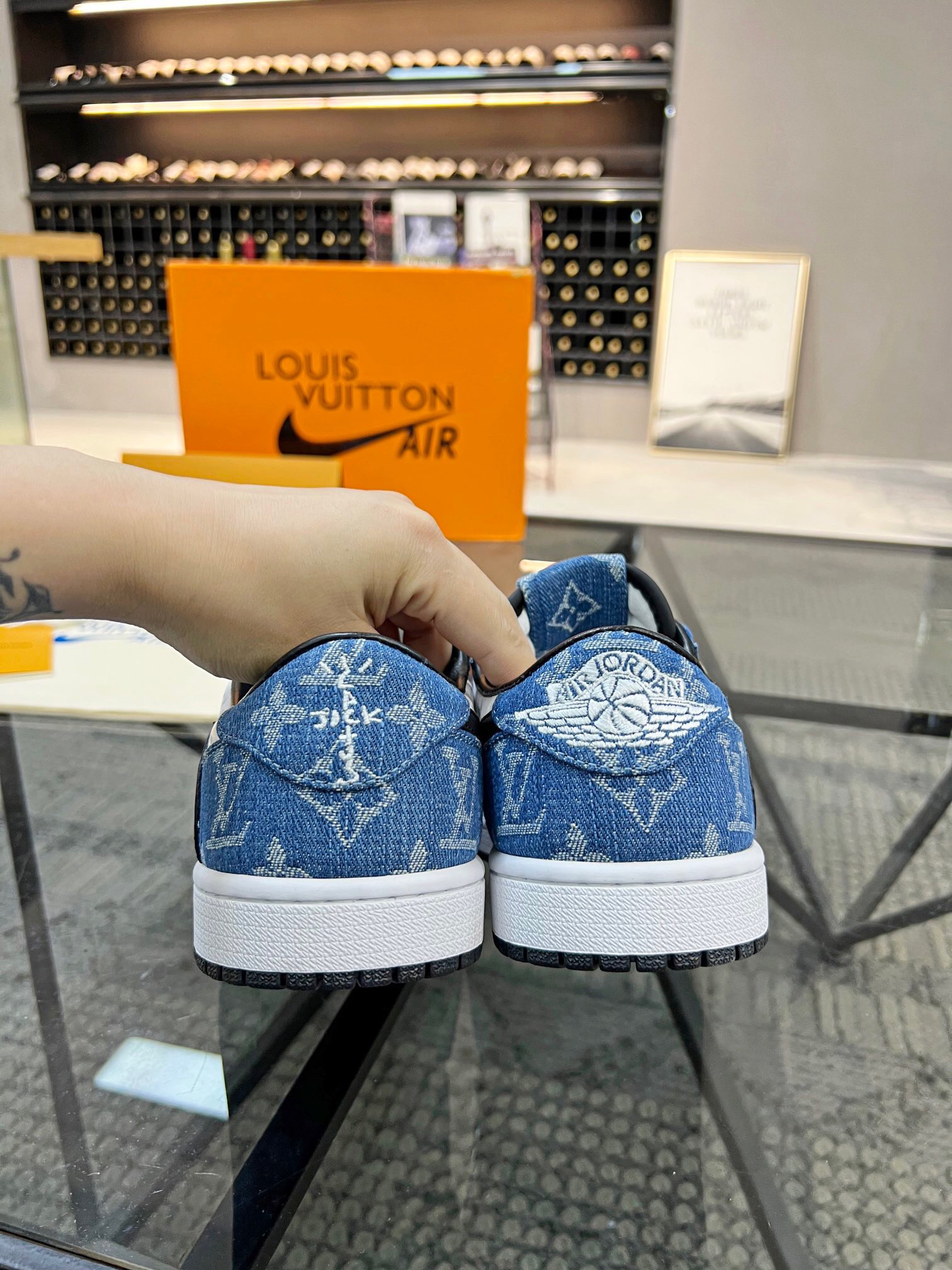 Men L*ouis V*uitton x NIKE Sneakers Maikesneakers