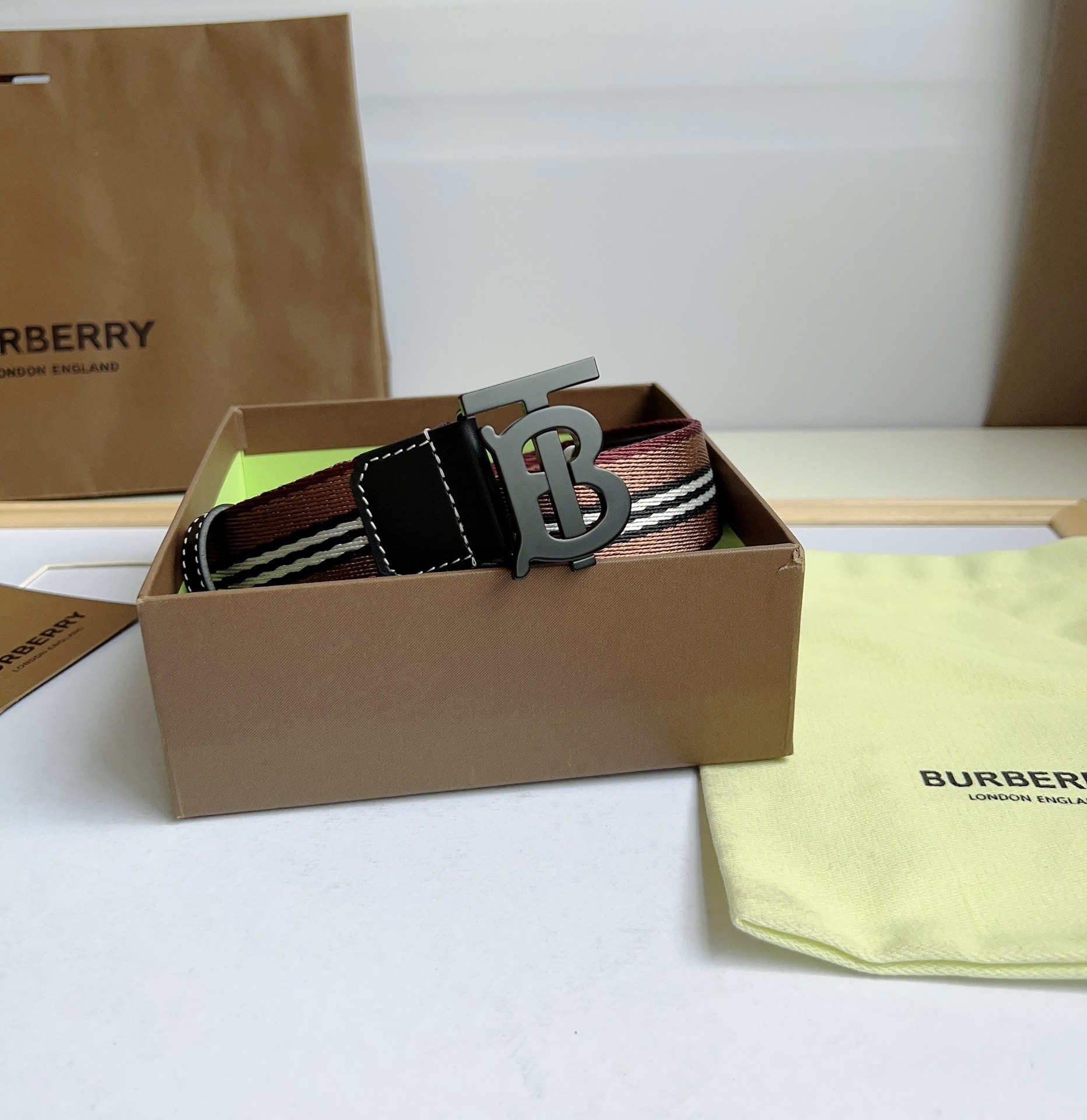 B.urberrry Belts Top Quality 35MM