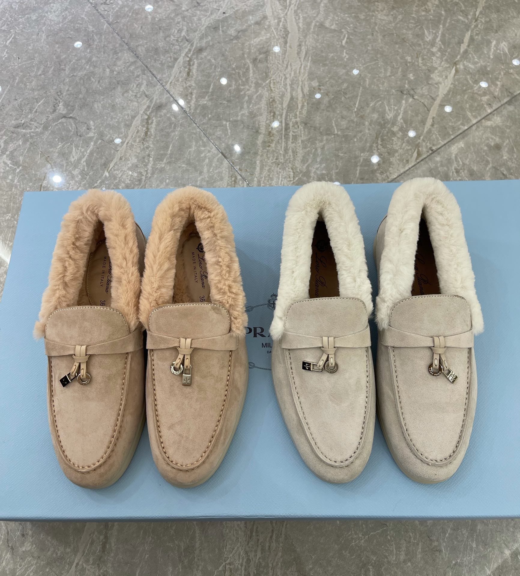 Women L*oro P*iana Top Loafer （）