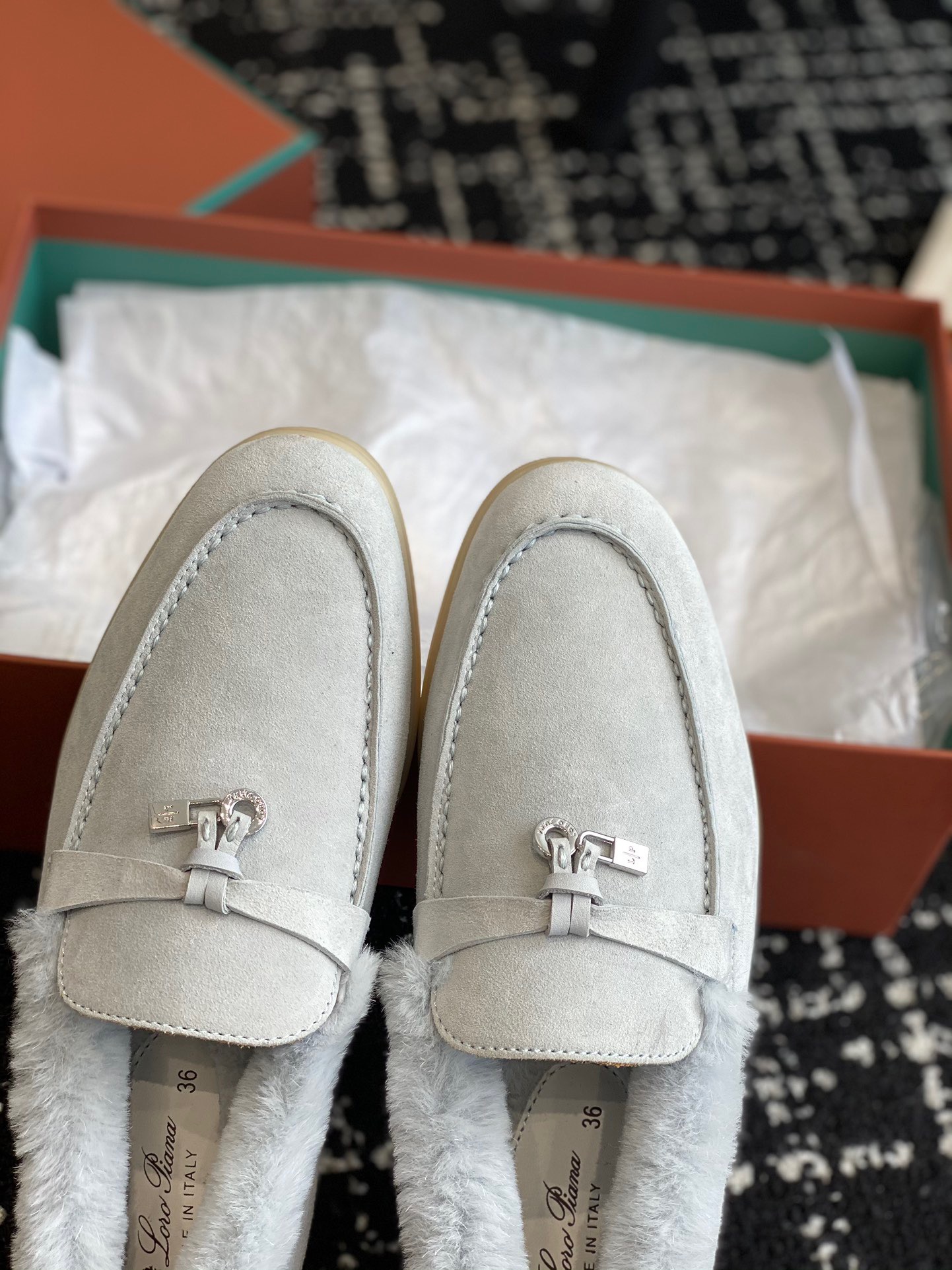 Women L*oro P*iana Top Loafer （）