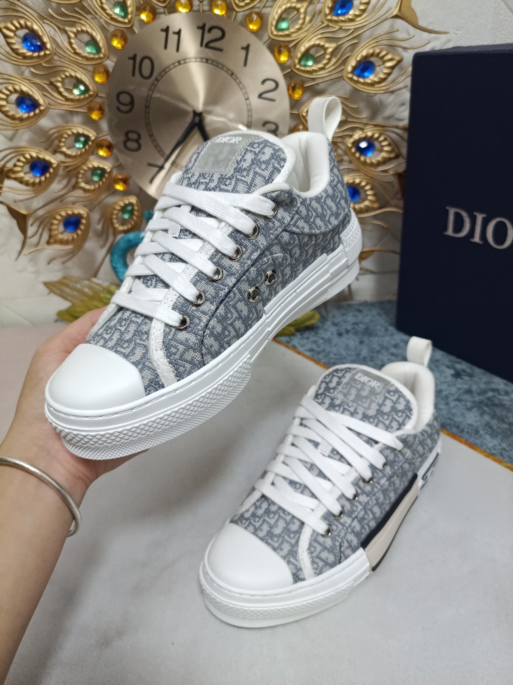 Men Women D*ior Top Sneaker