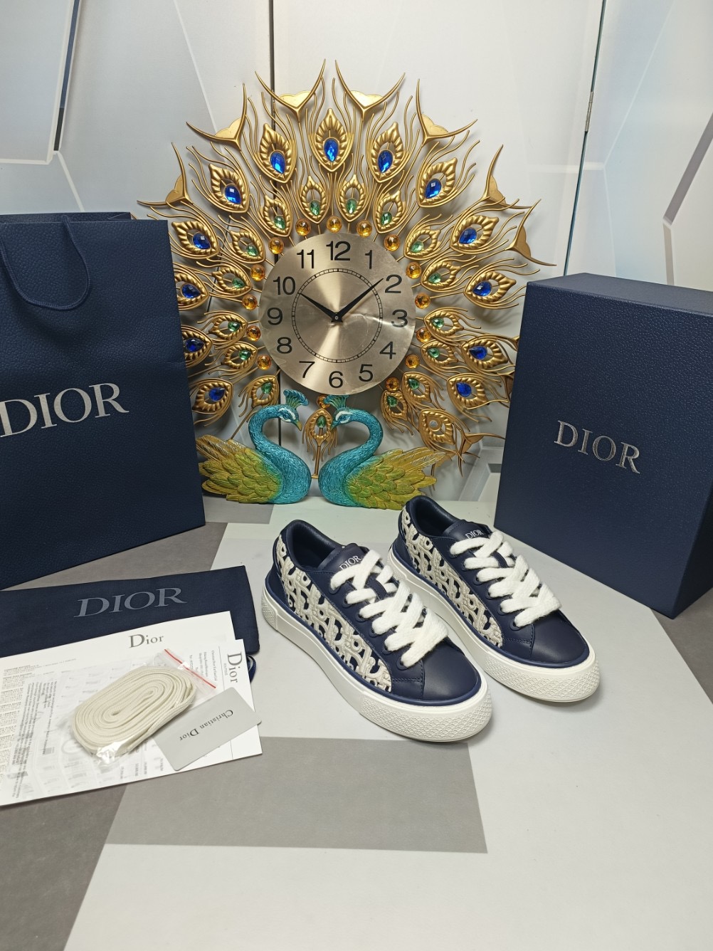 Men Women D*ior Top Sneaker