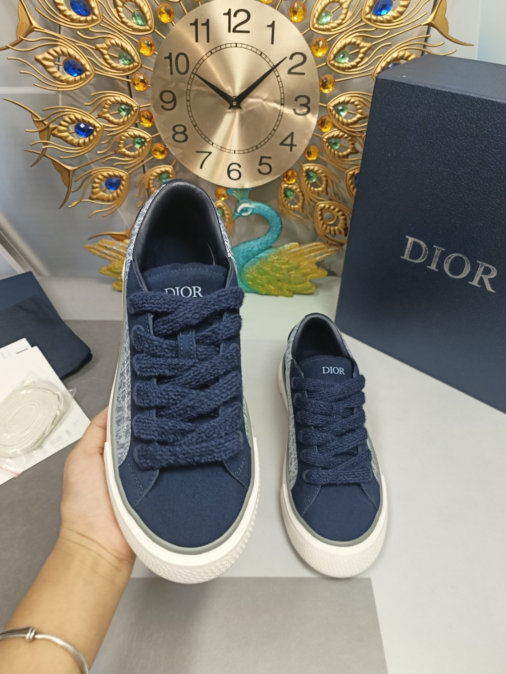 Men Women D*ior Top Sneaker