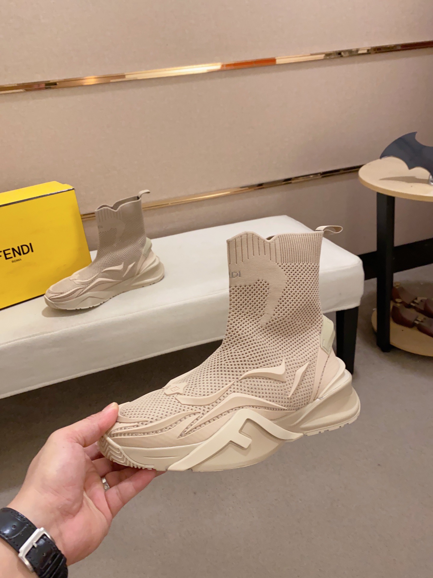 Men F*endi Top Sneaker