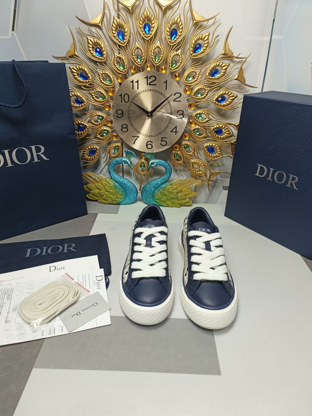 Men Women D*ior Top Sneaker