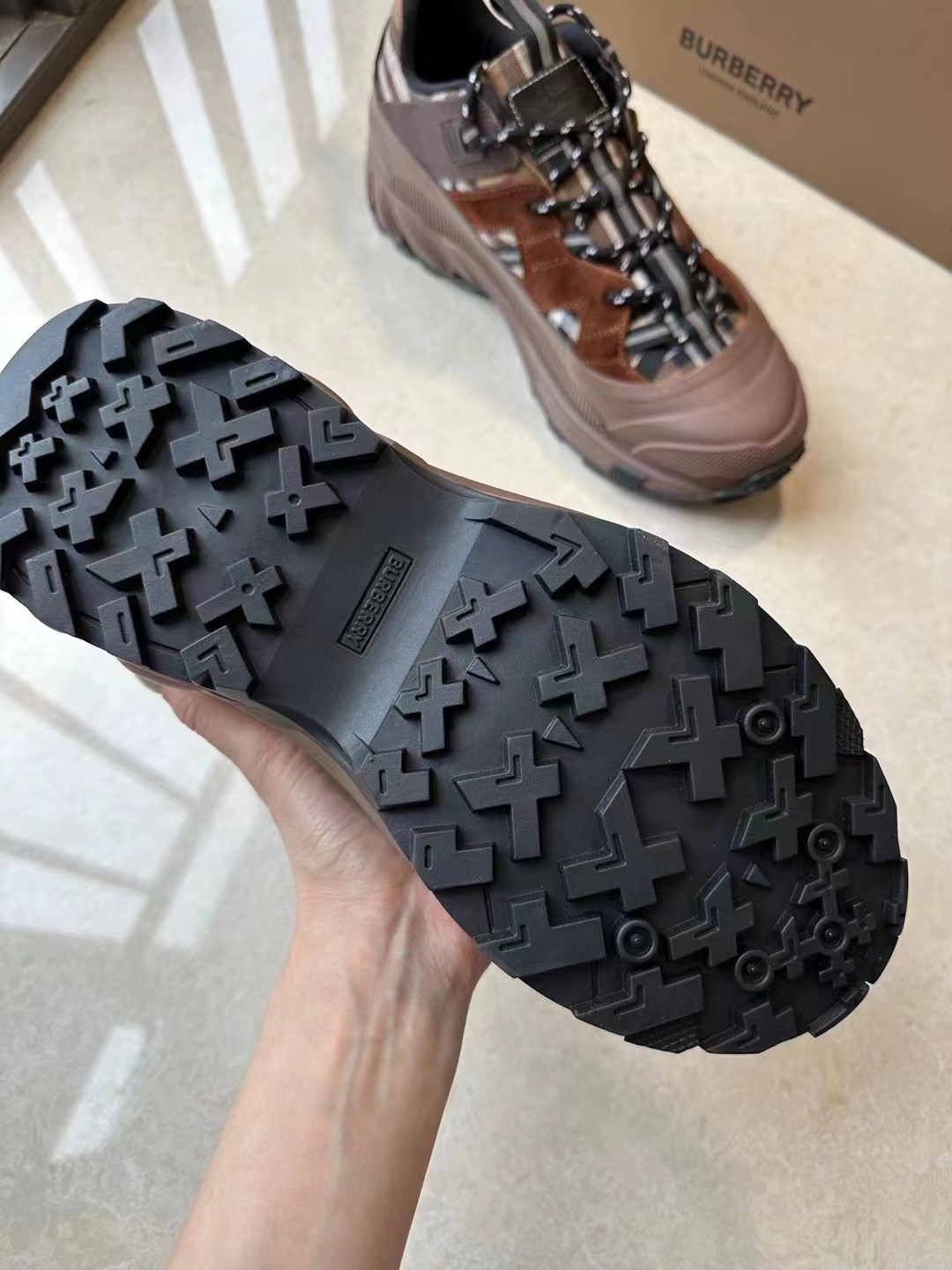 Men B*urberry Top Sneaker Maikesneakers