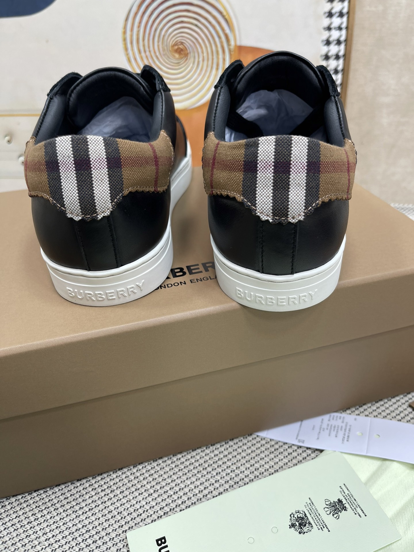 Men B*urberry Top Sneaker