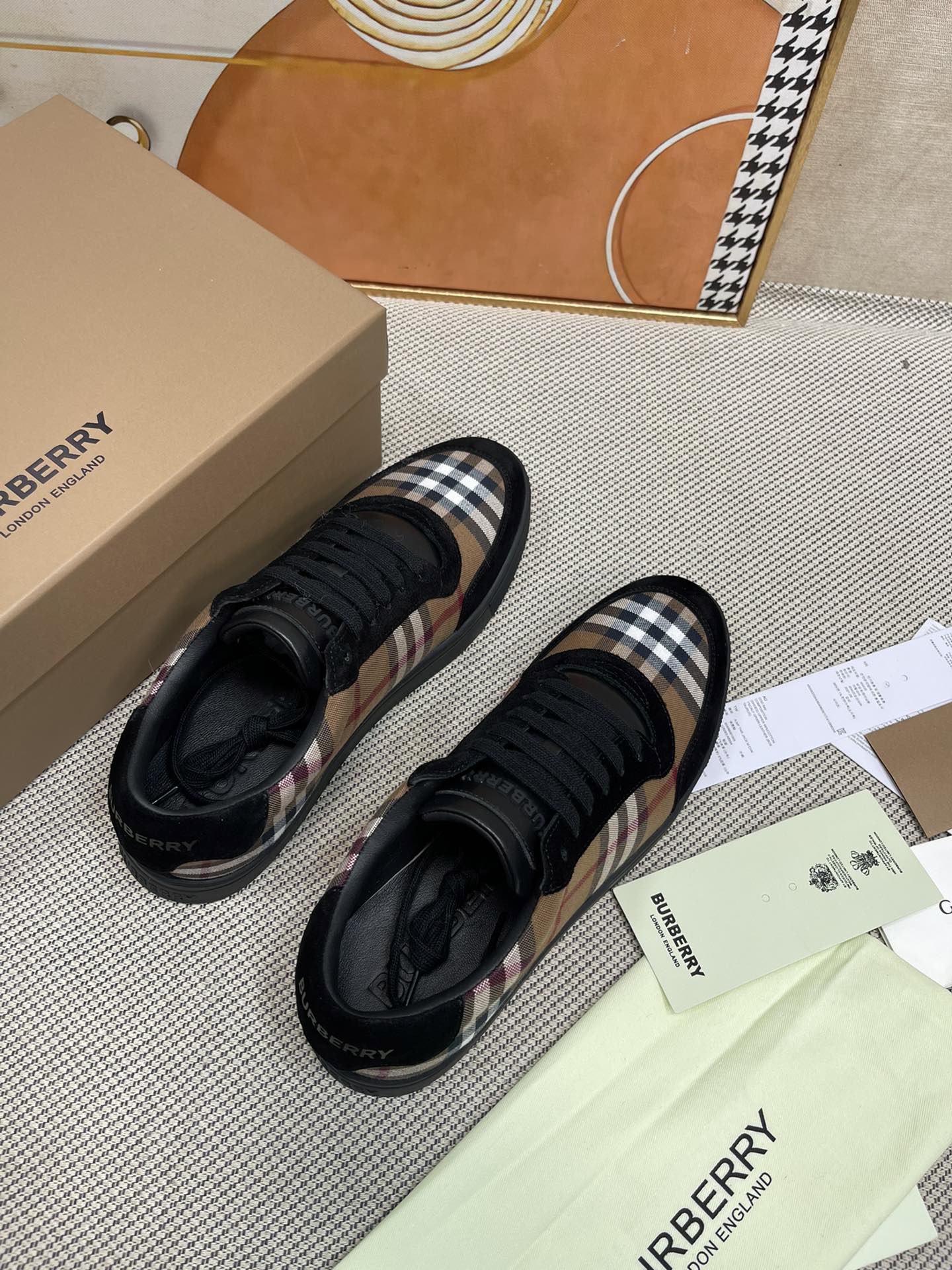 Men B*urberry Top Sneaker