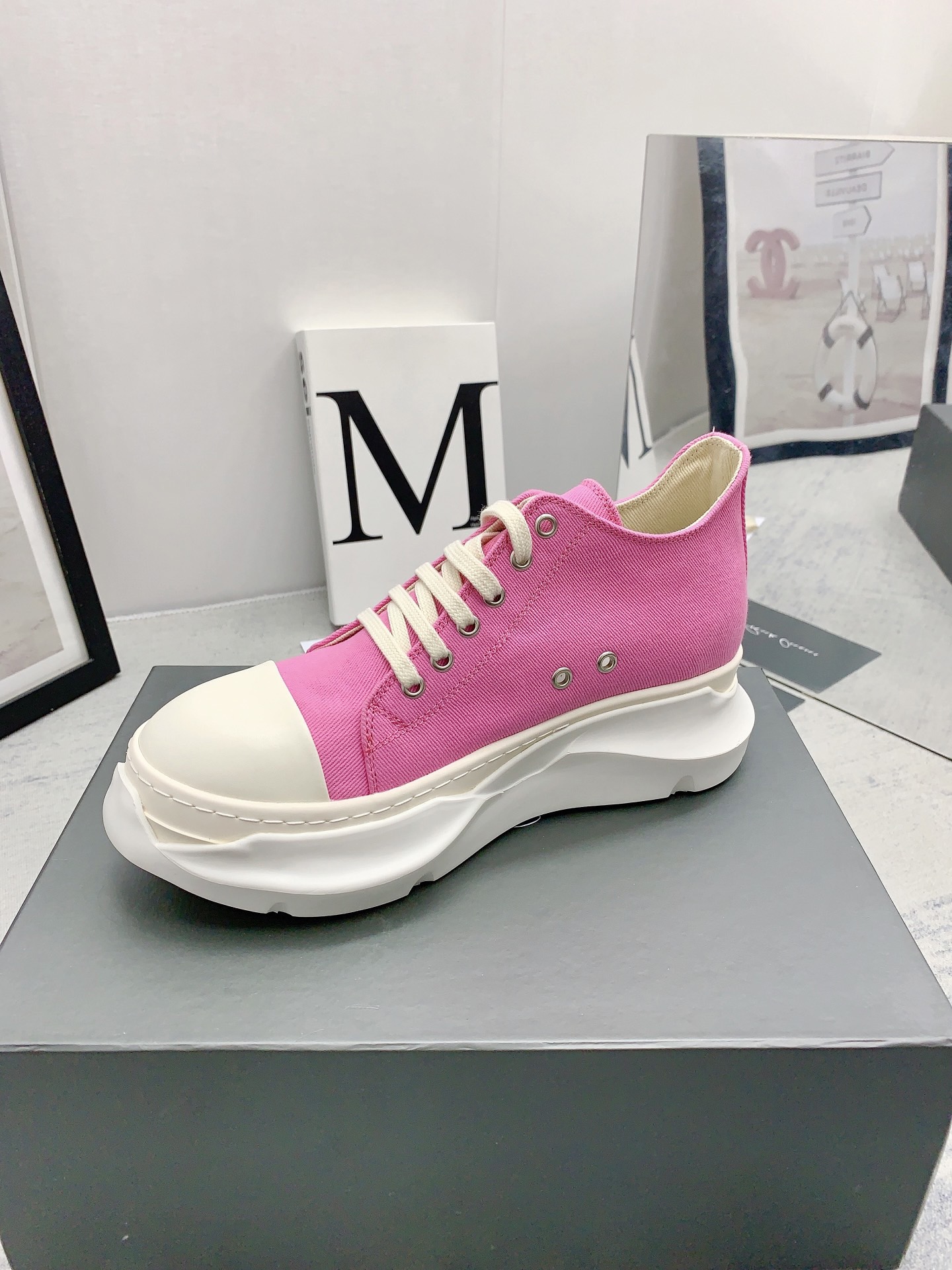 Men Women R*ick O*wens Top Sneaker