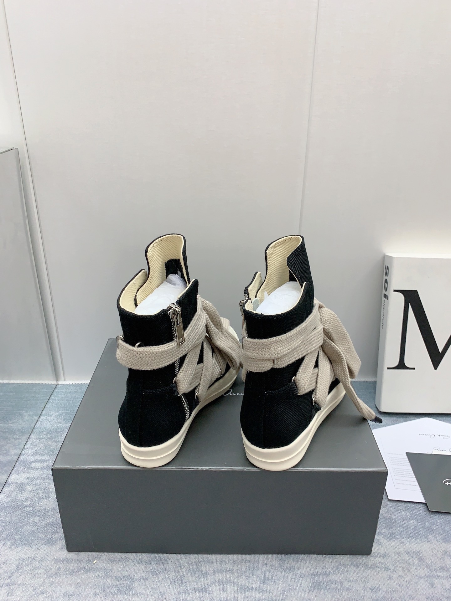 Men Women R*ick O*wens Top Sneaker