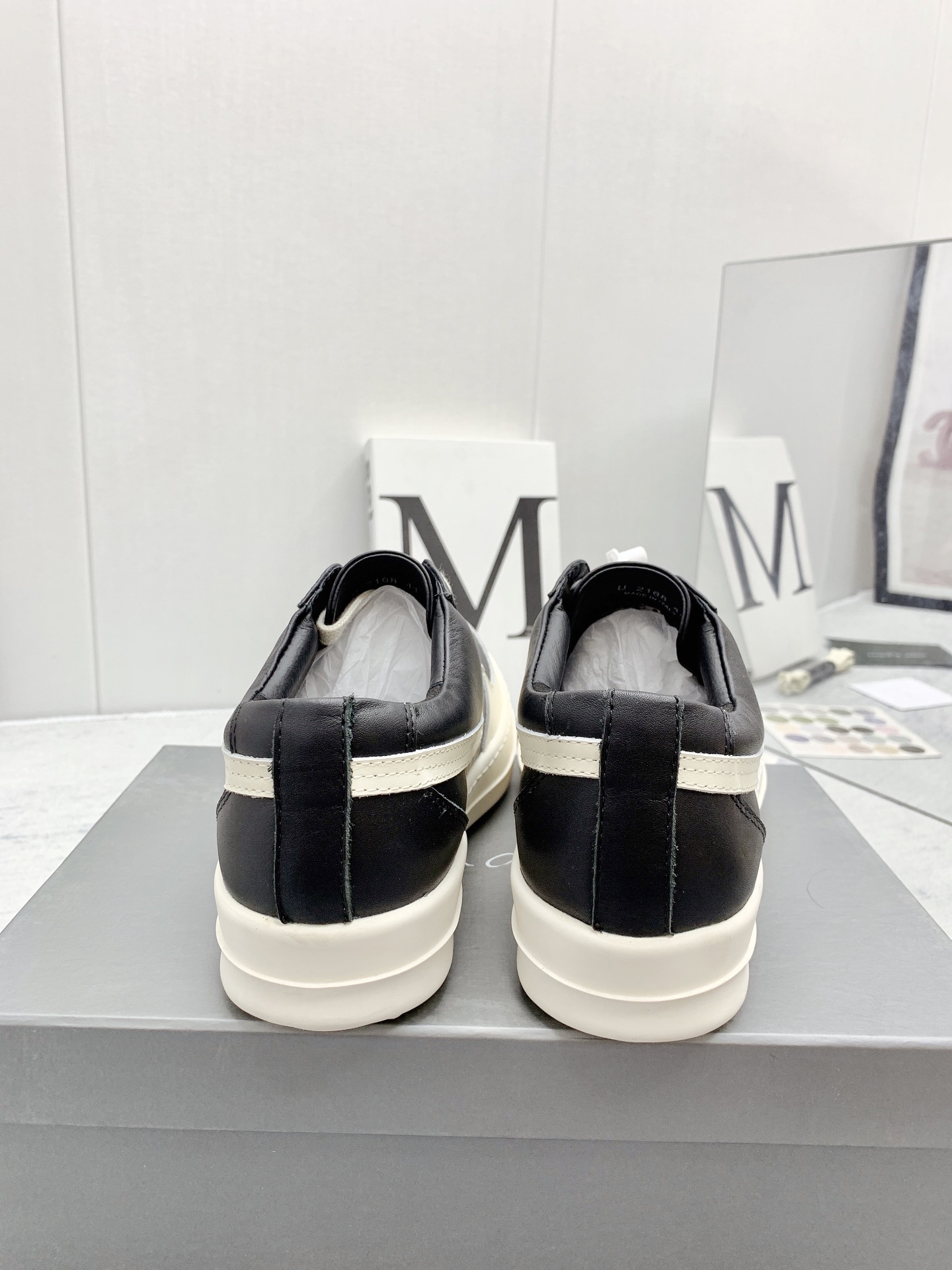 Men Women R*ick O*wens Top Sneaker