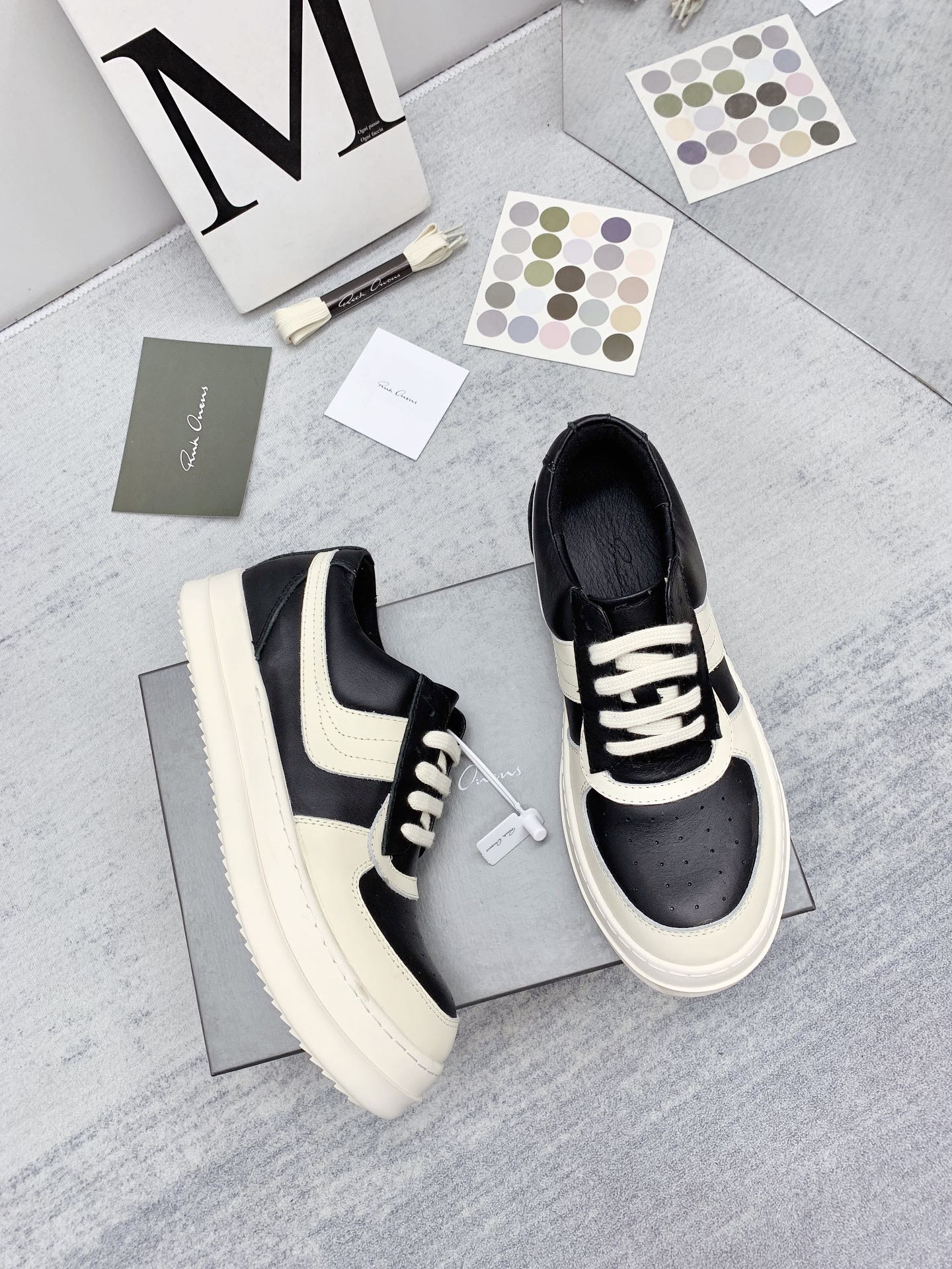 Men Women R*ick O*wens Top Sneaker