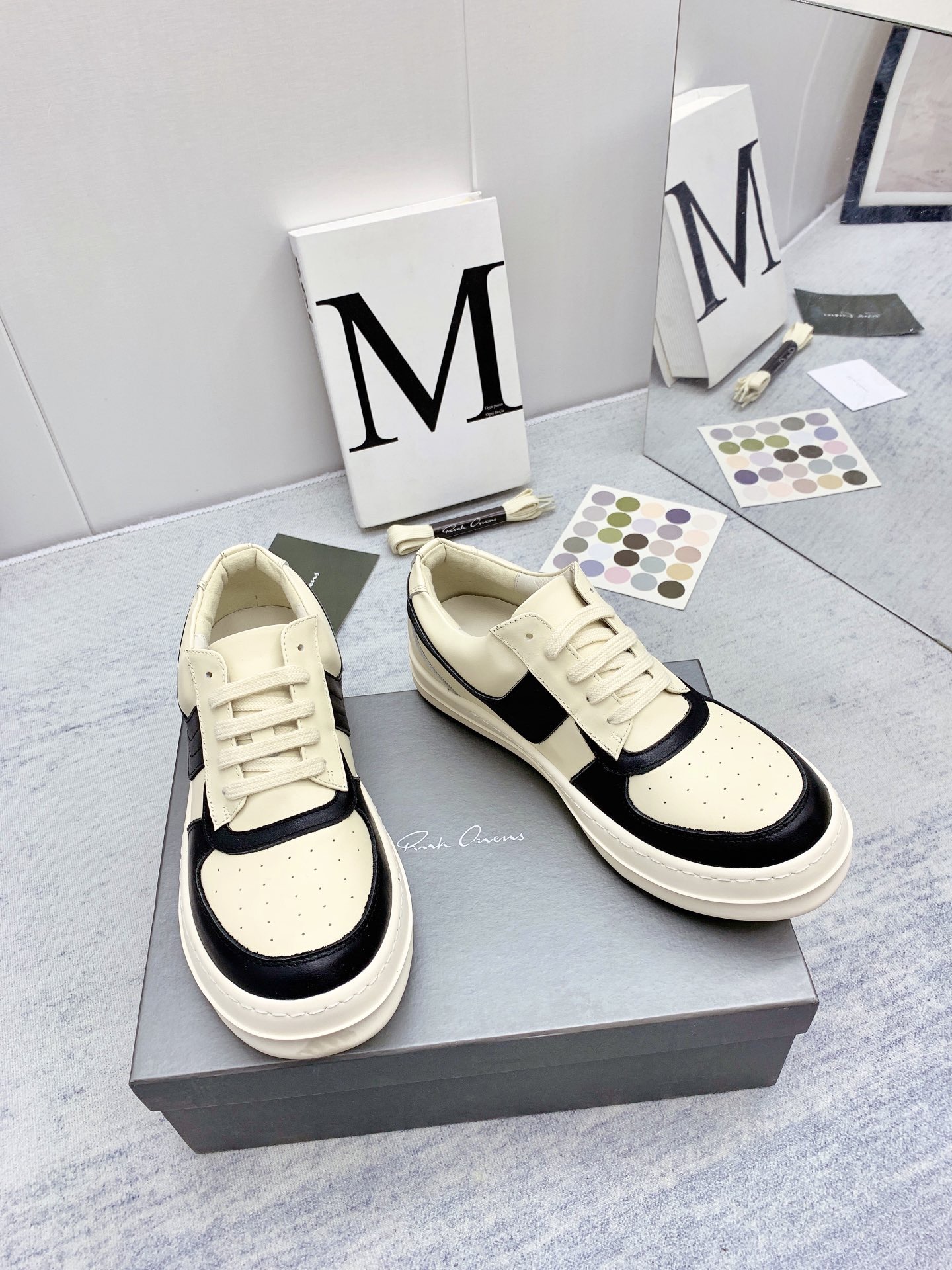 Men Women R*ick O*wens Top Sneaker